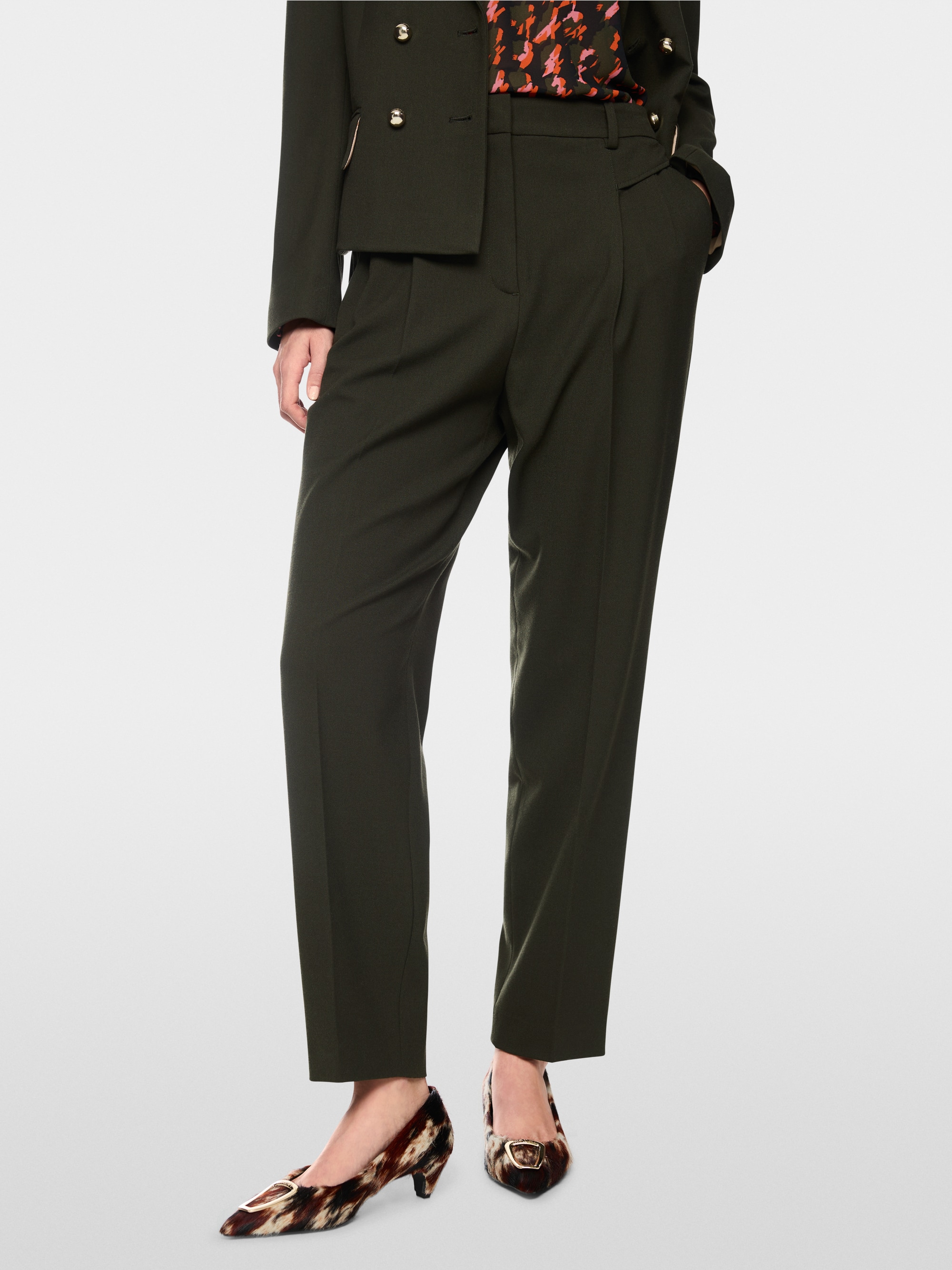 FAQUS trousers with crease