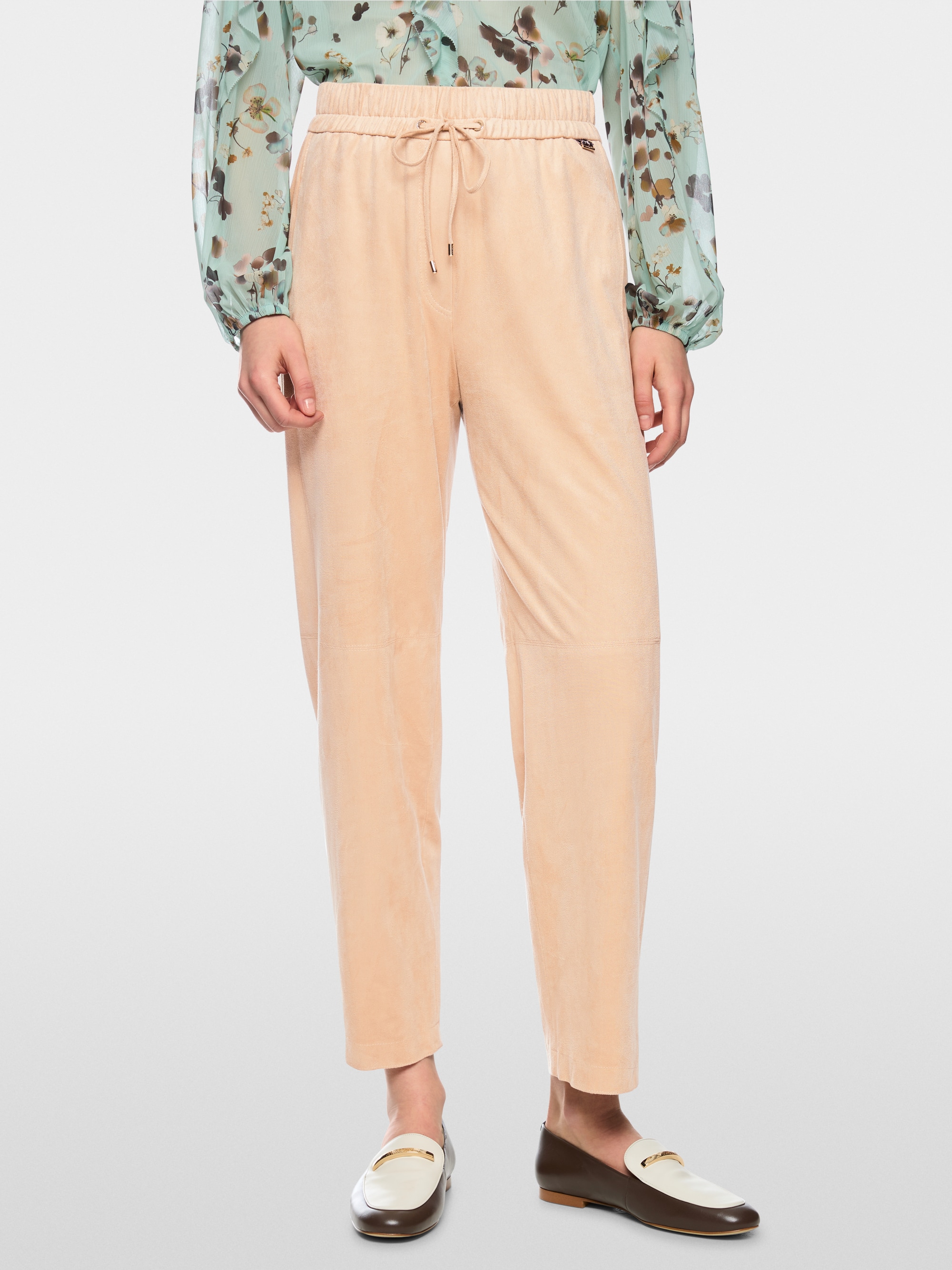 RANCHI relaxed fit pull-on trousers