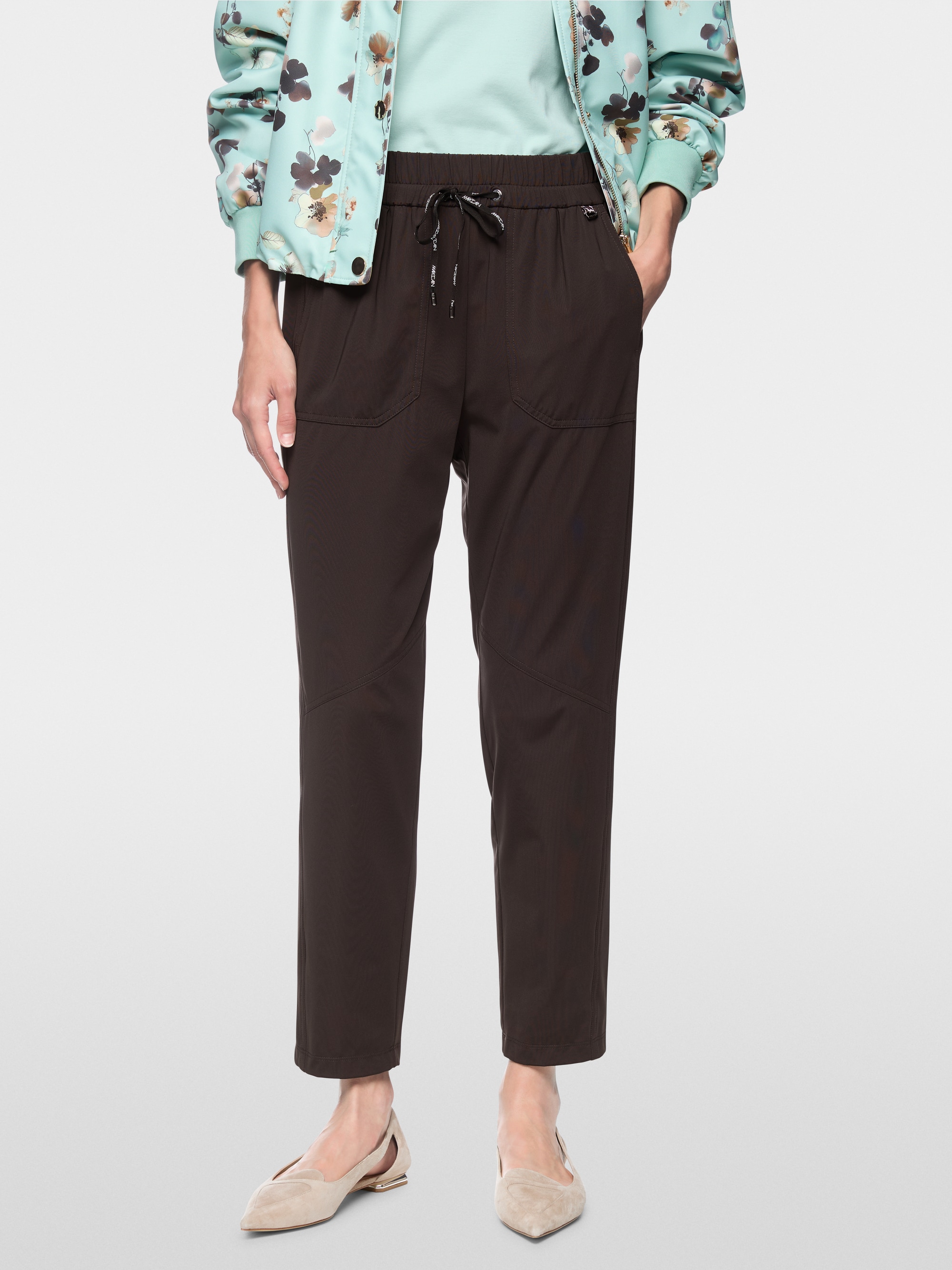 RHODOS relaxed fit trousers