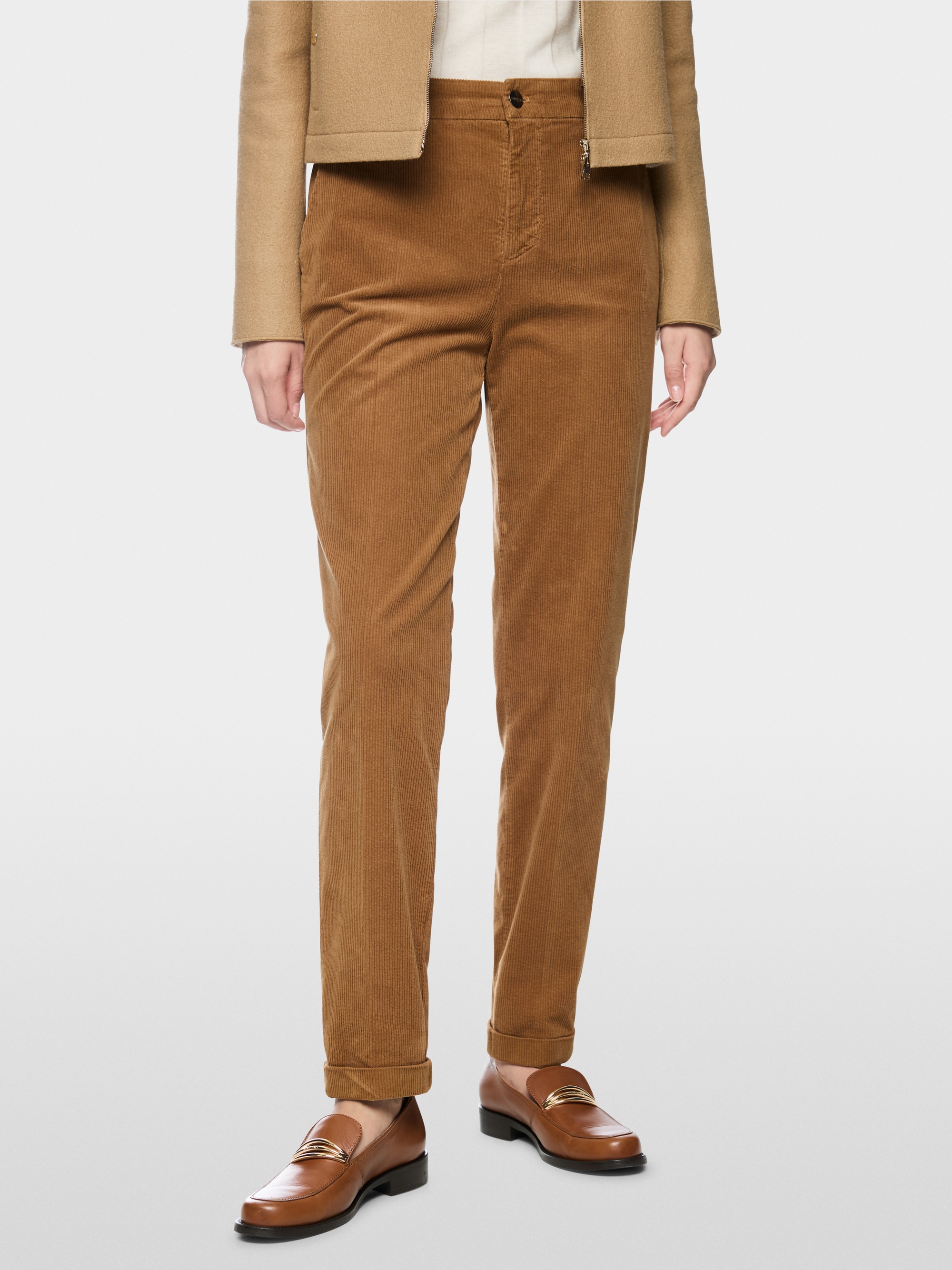 FRANCA feminine fit corduroy trousers