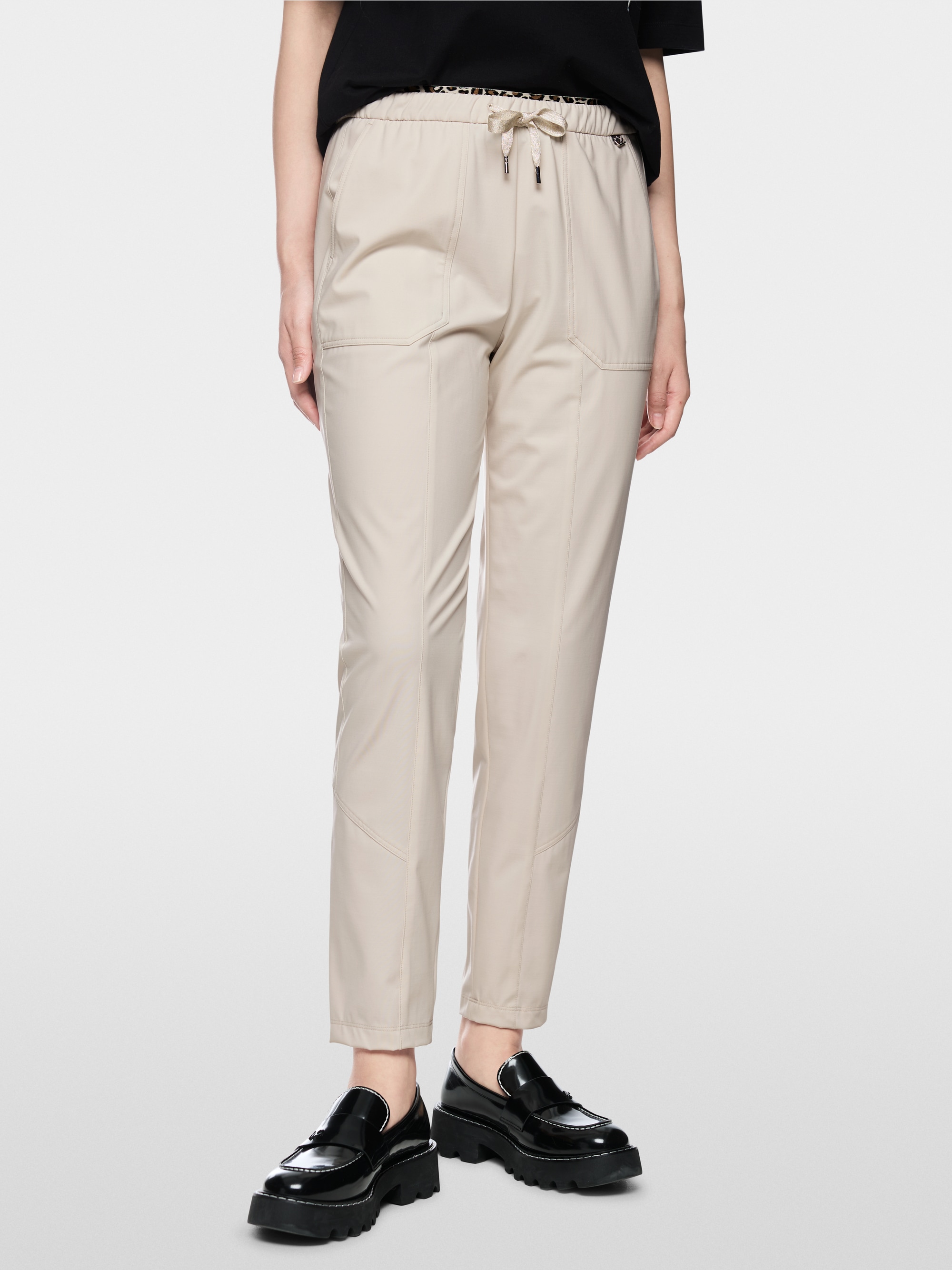 RHODOS relaxed fit trousers