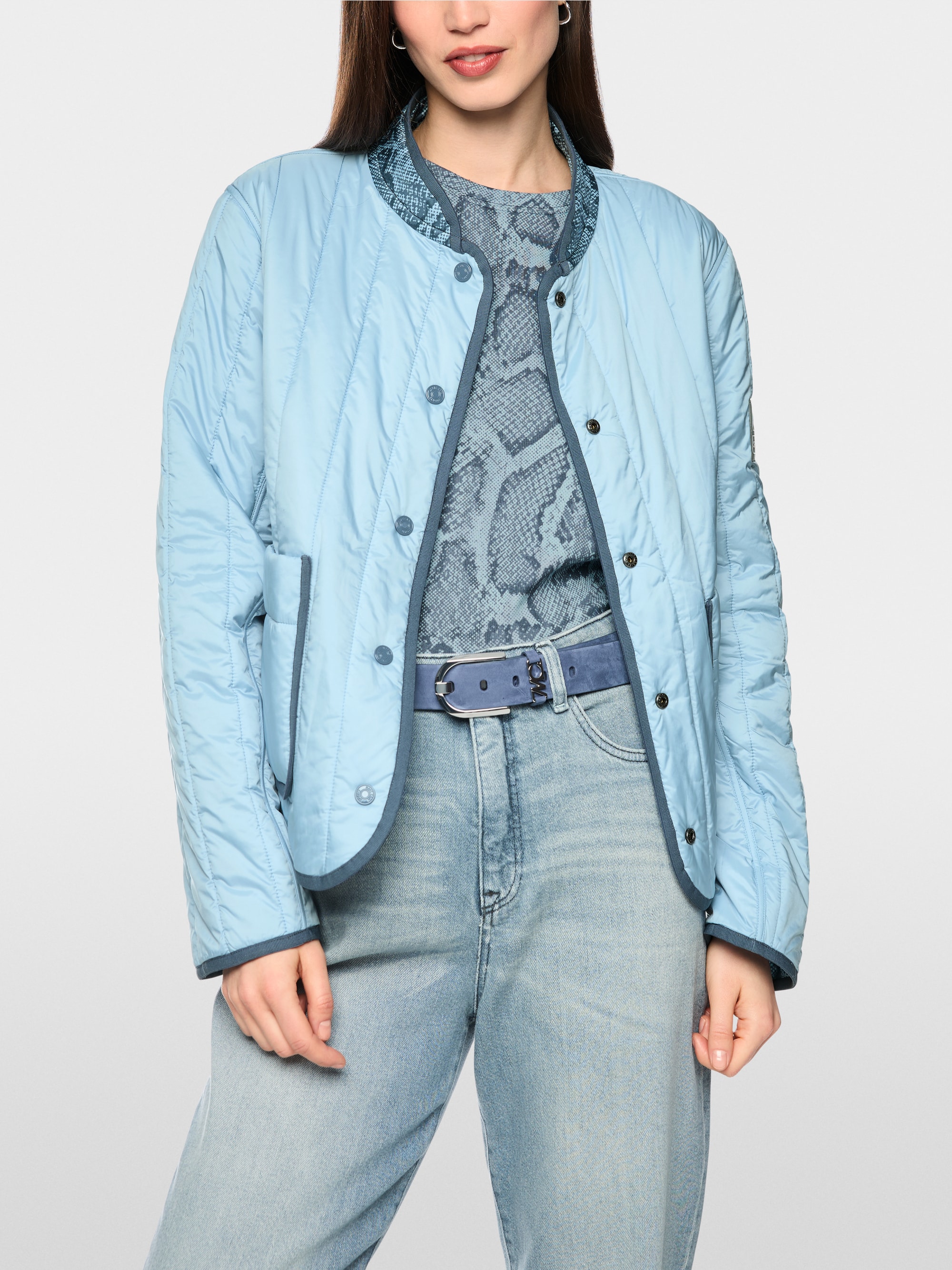 Padded reversible jacket