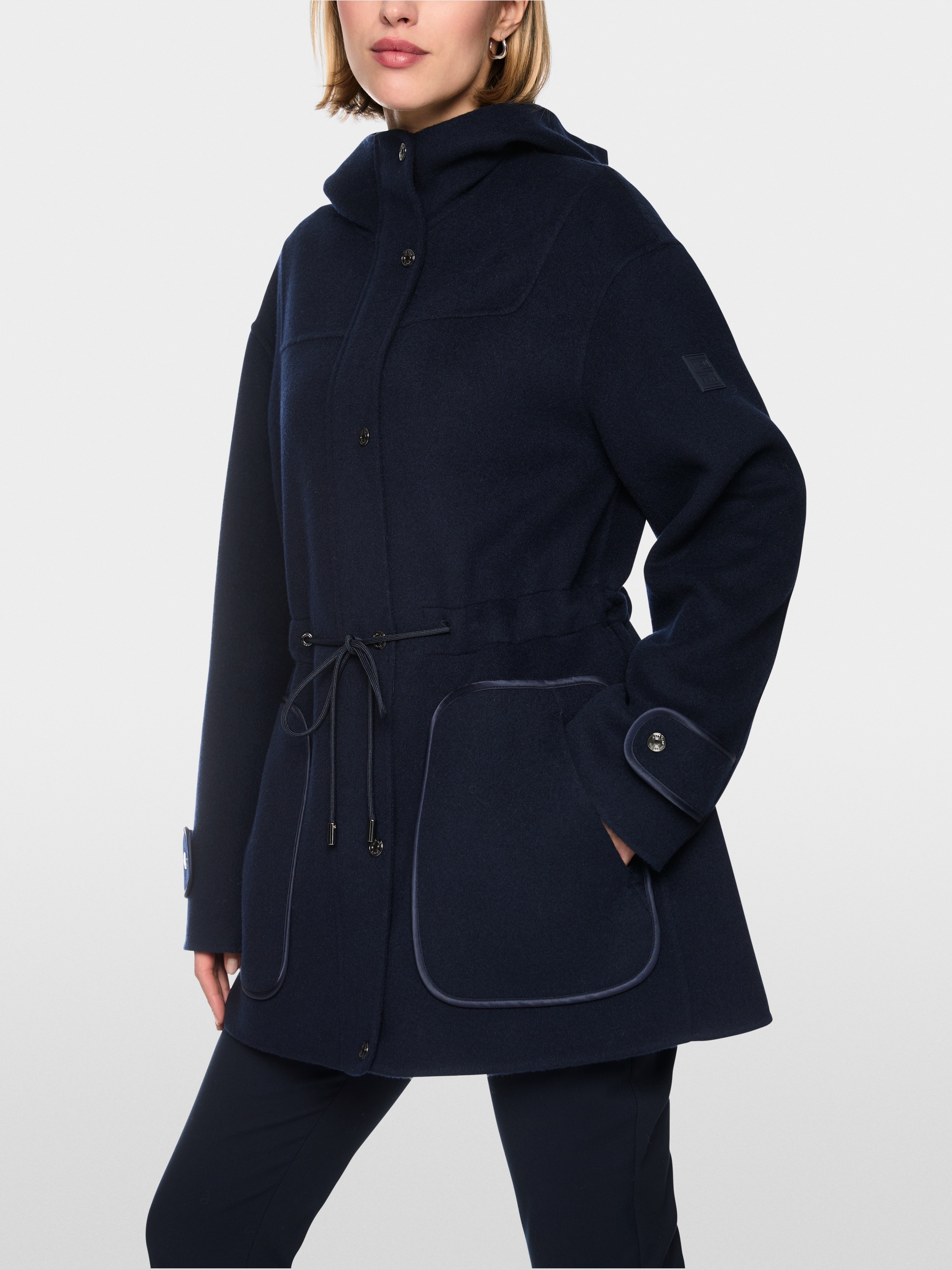 Outdoor jacket made of wool
