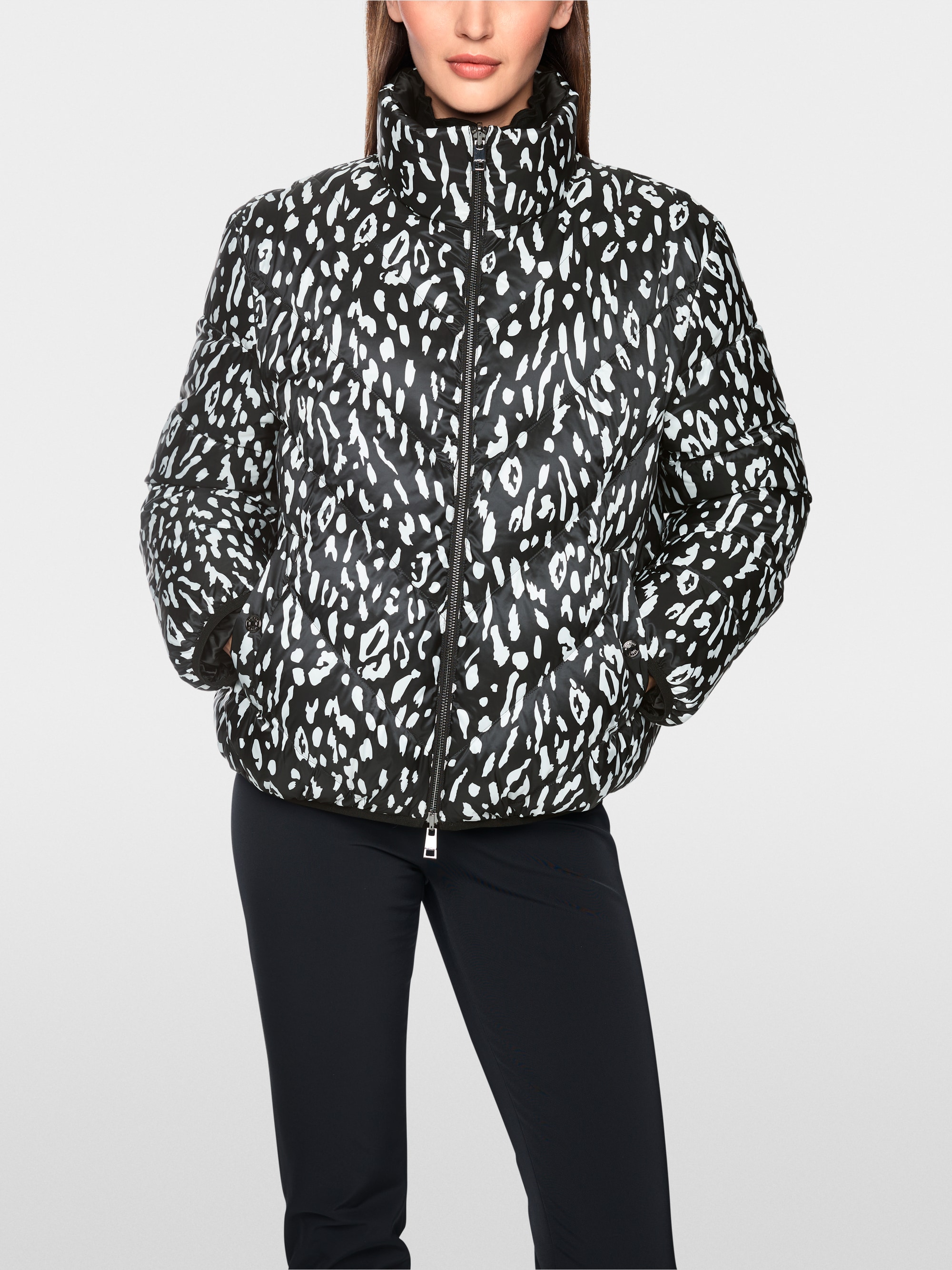 Reversible quilted jacket
