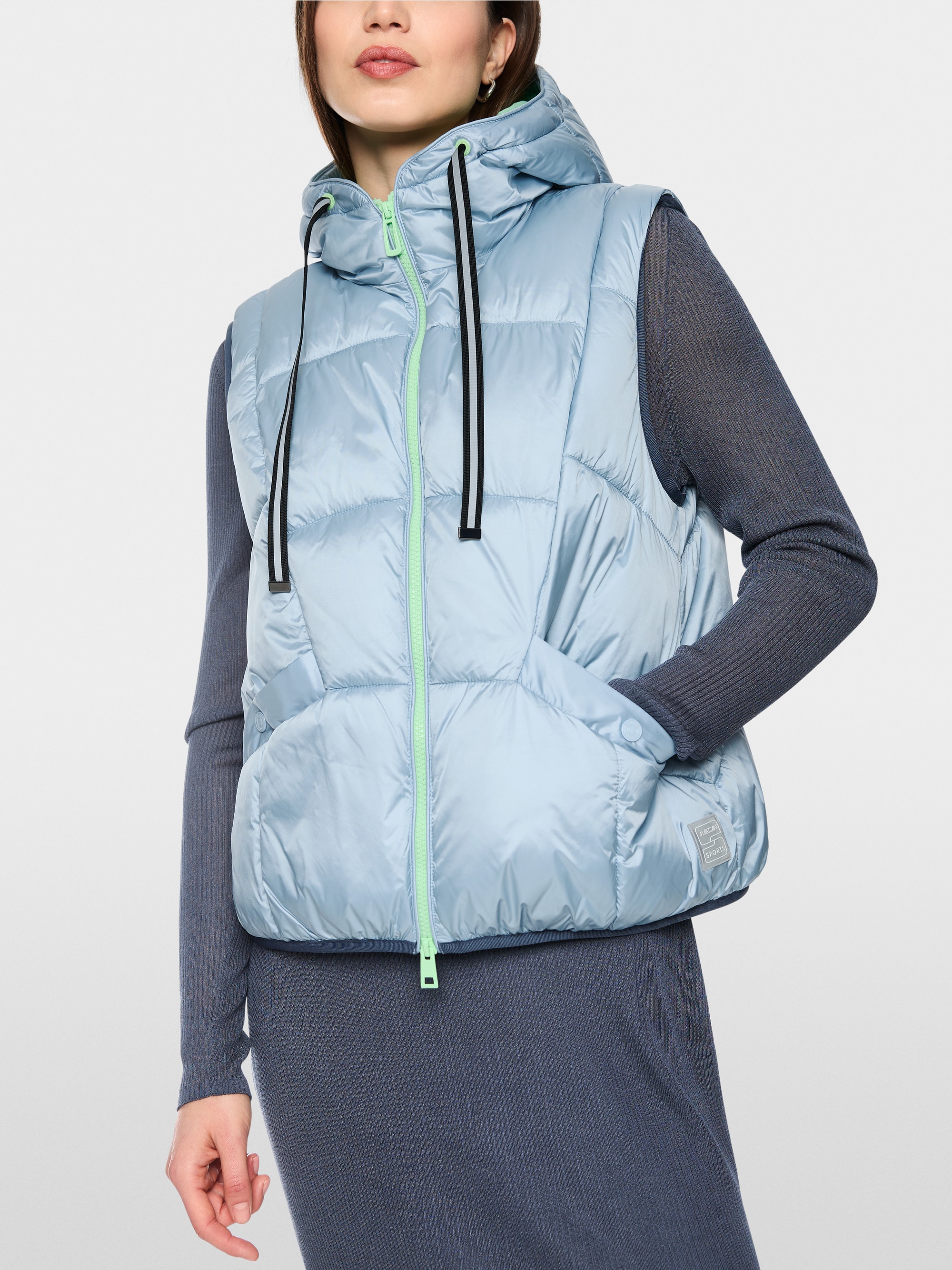Sporty quilted gilet