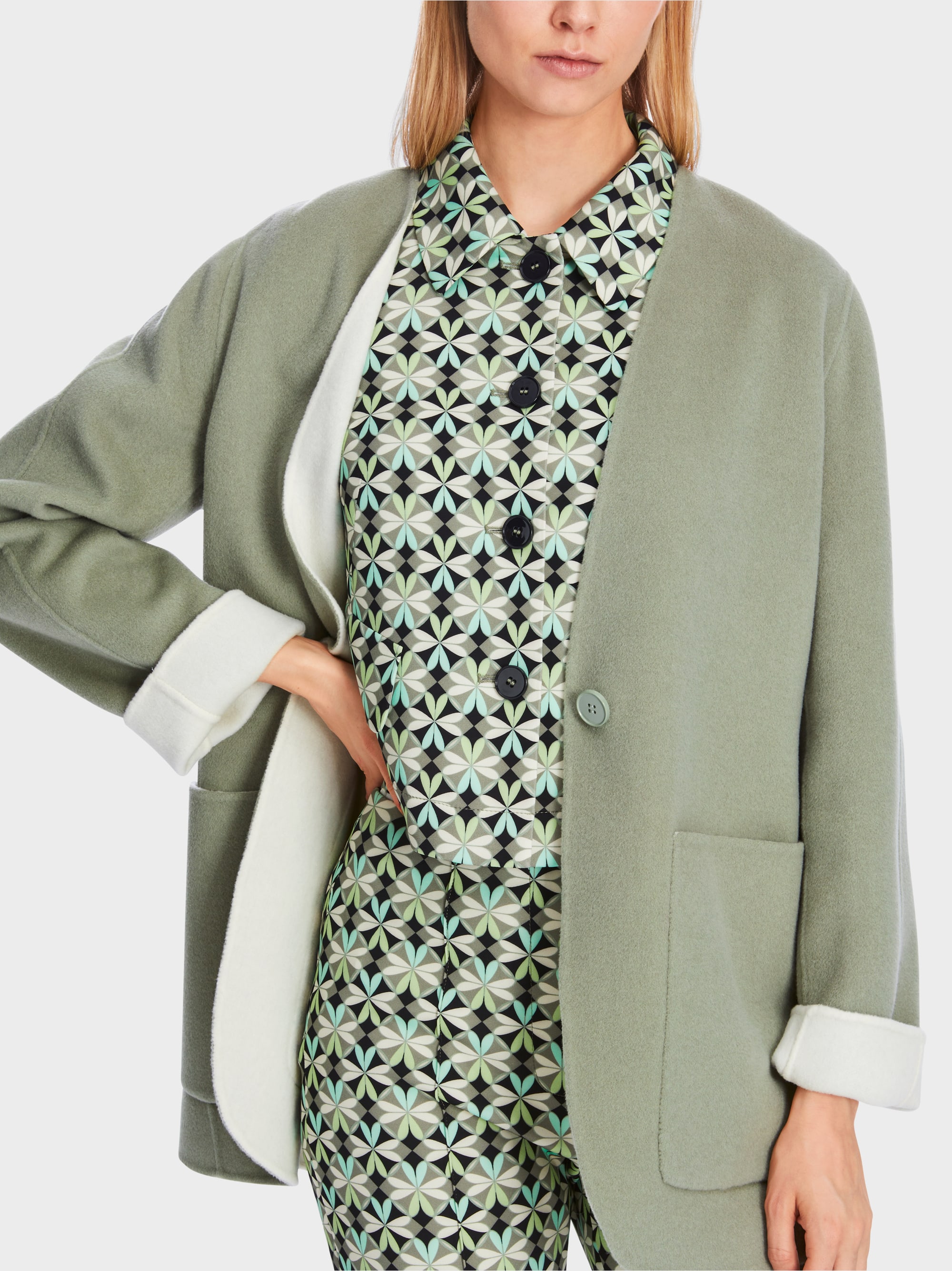 Manteau double-face