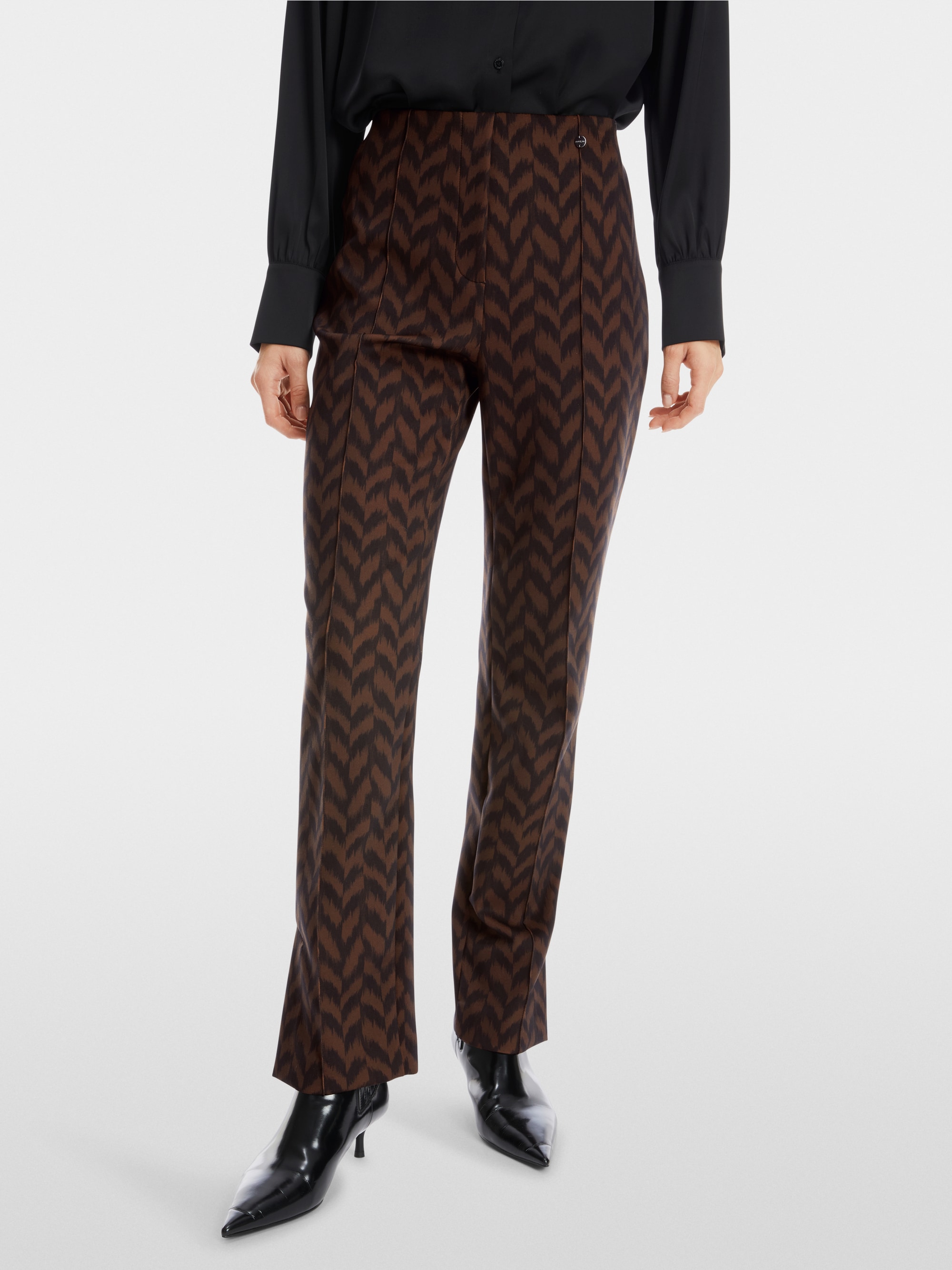 FATSA slip-on pants in stretch