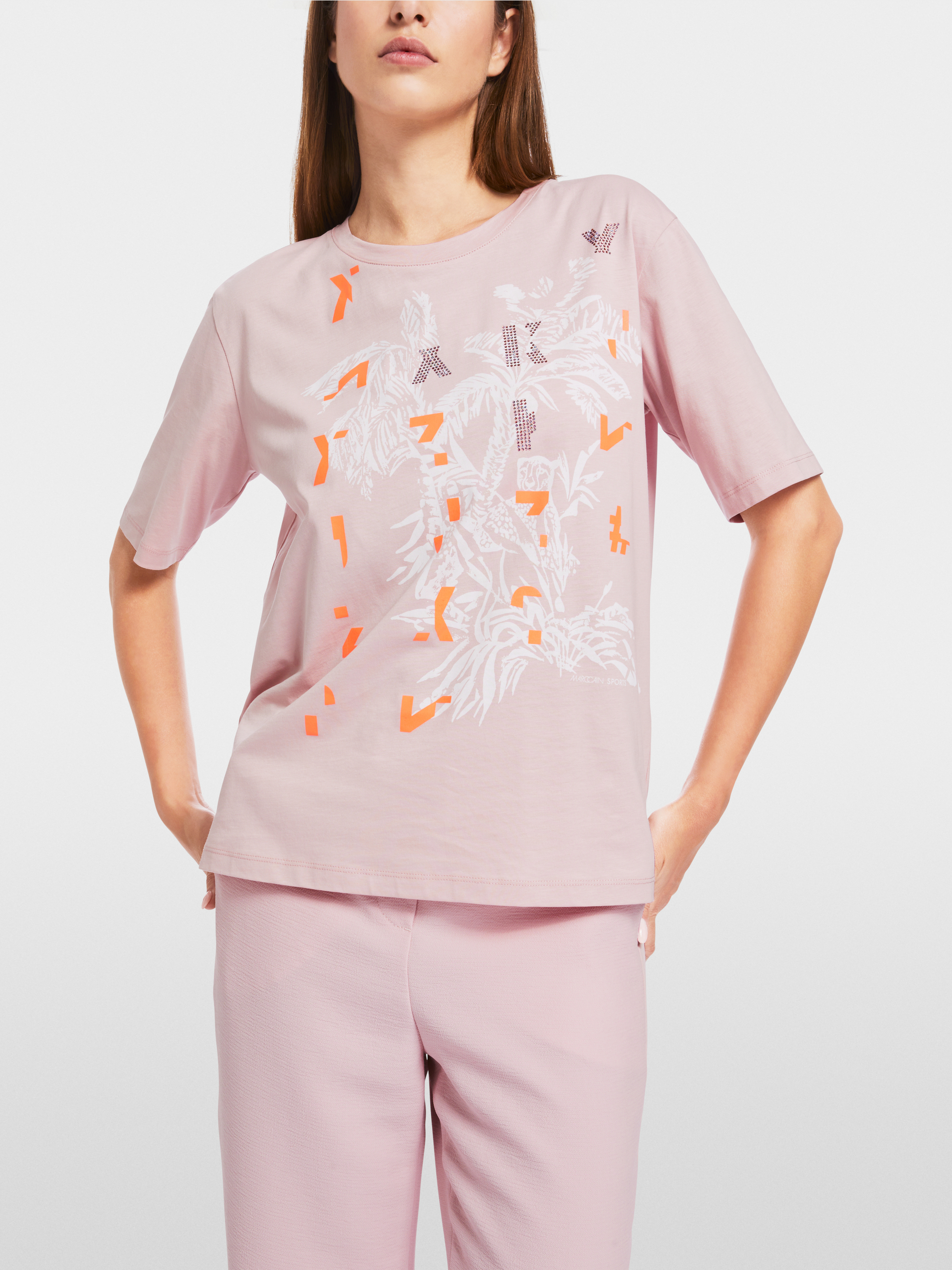 Baumwoll-T-Shirt "Rethink Together"
