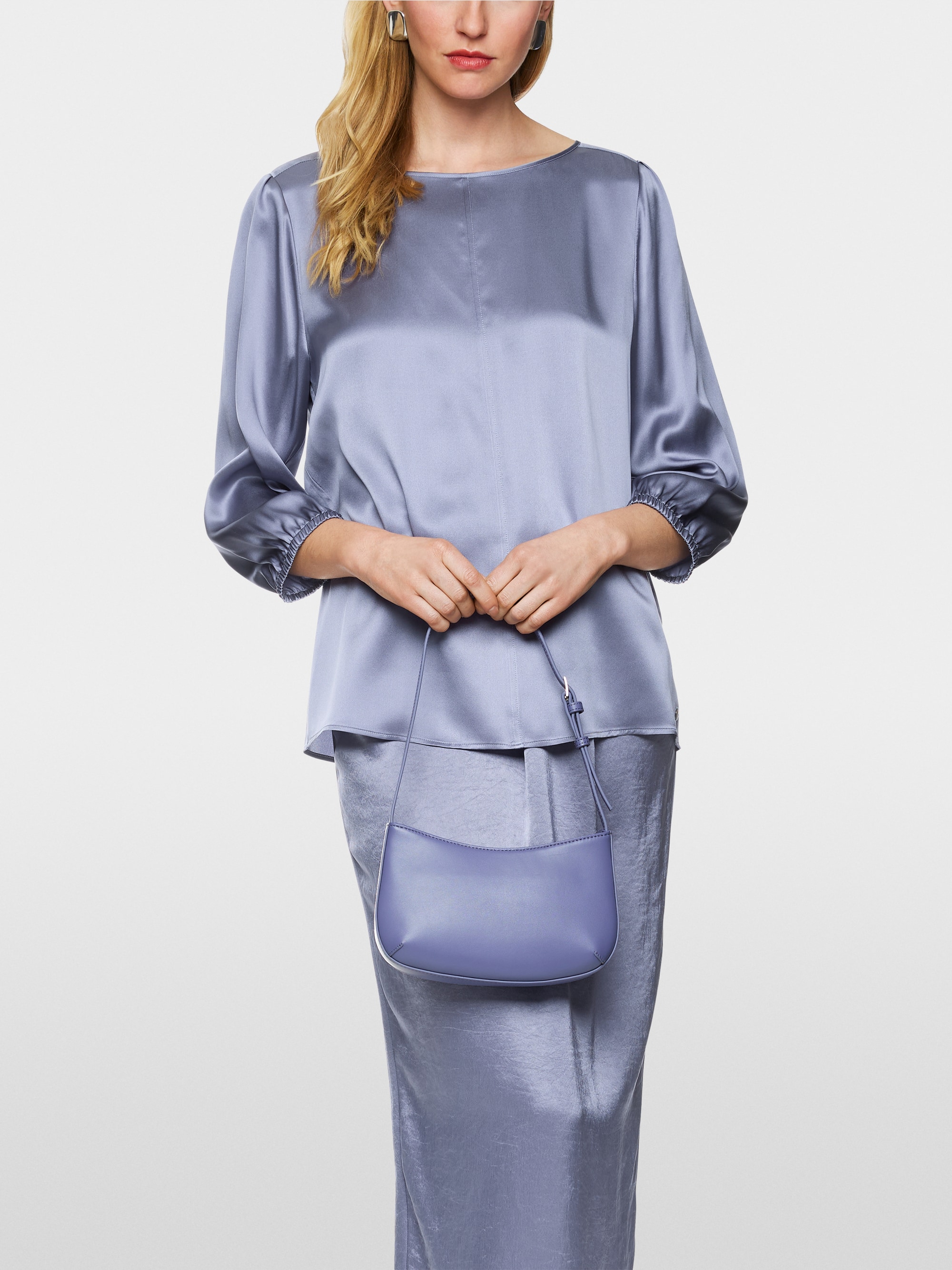 Blouse en soie ample