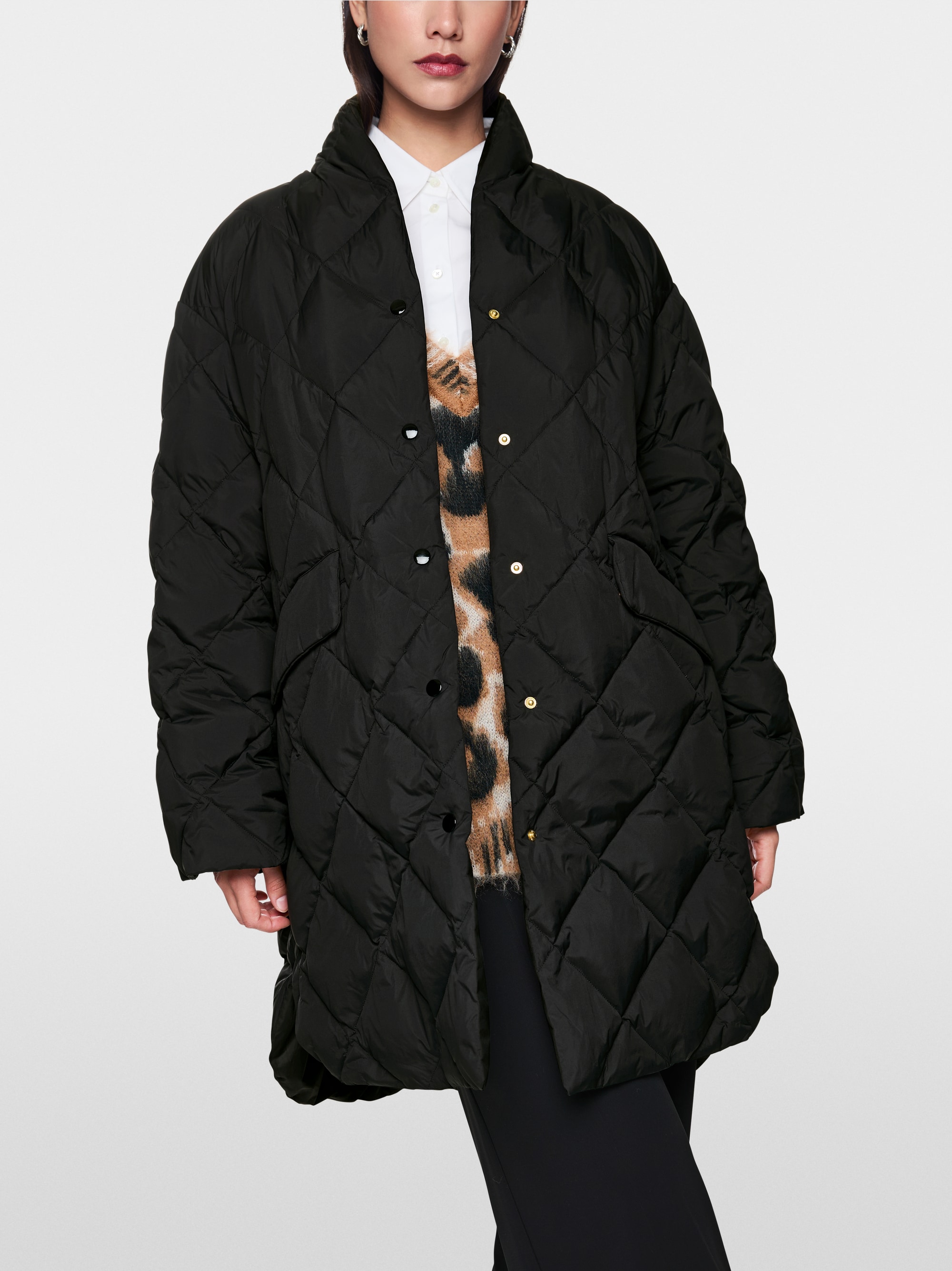 Manteau matelassé réversible
