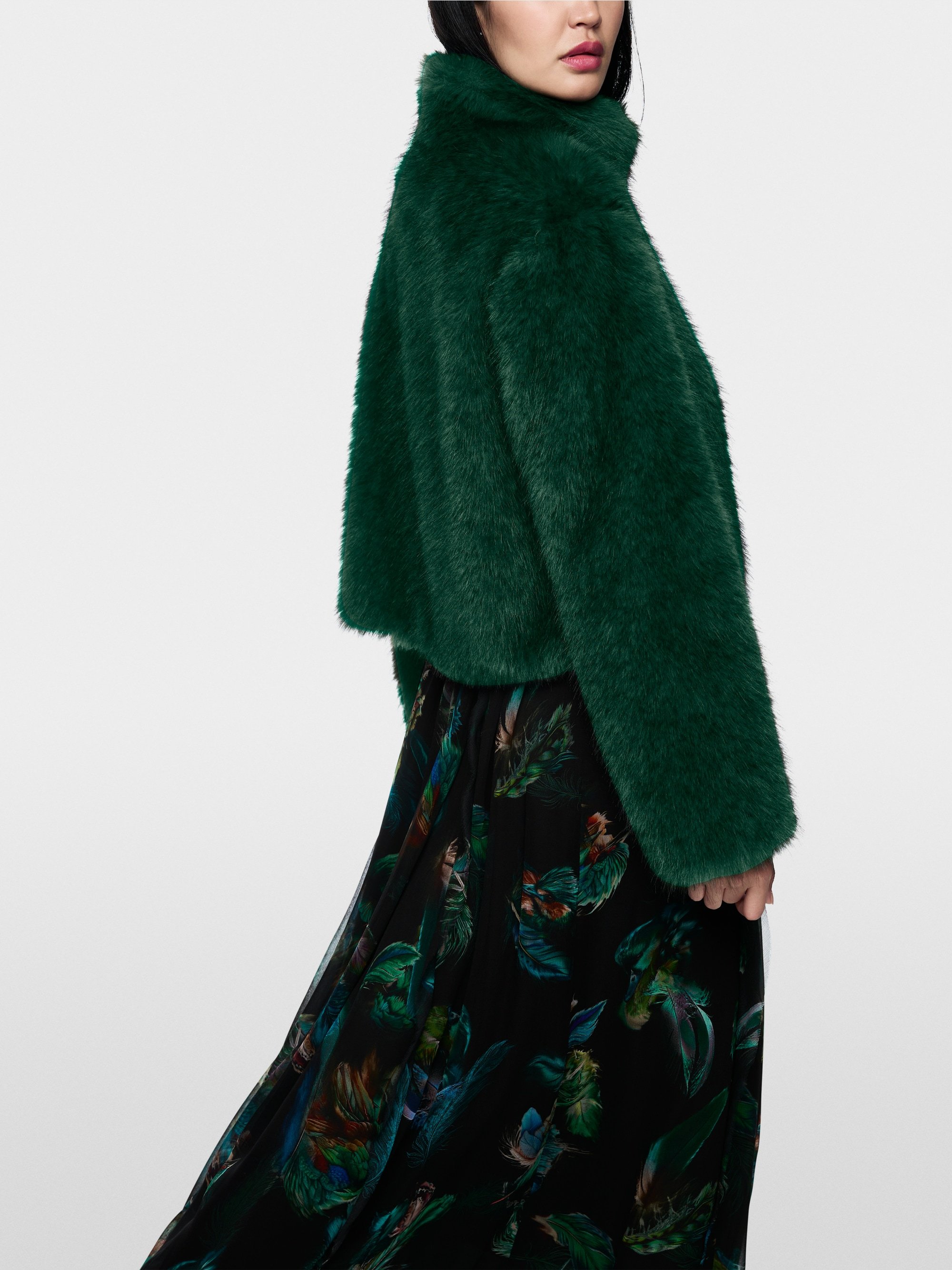 Cosy faux fur jacket