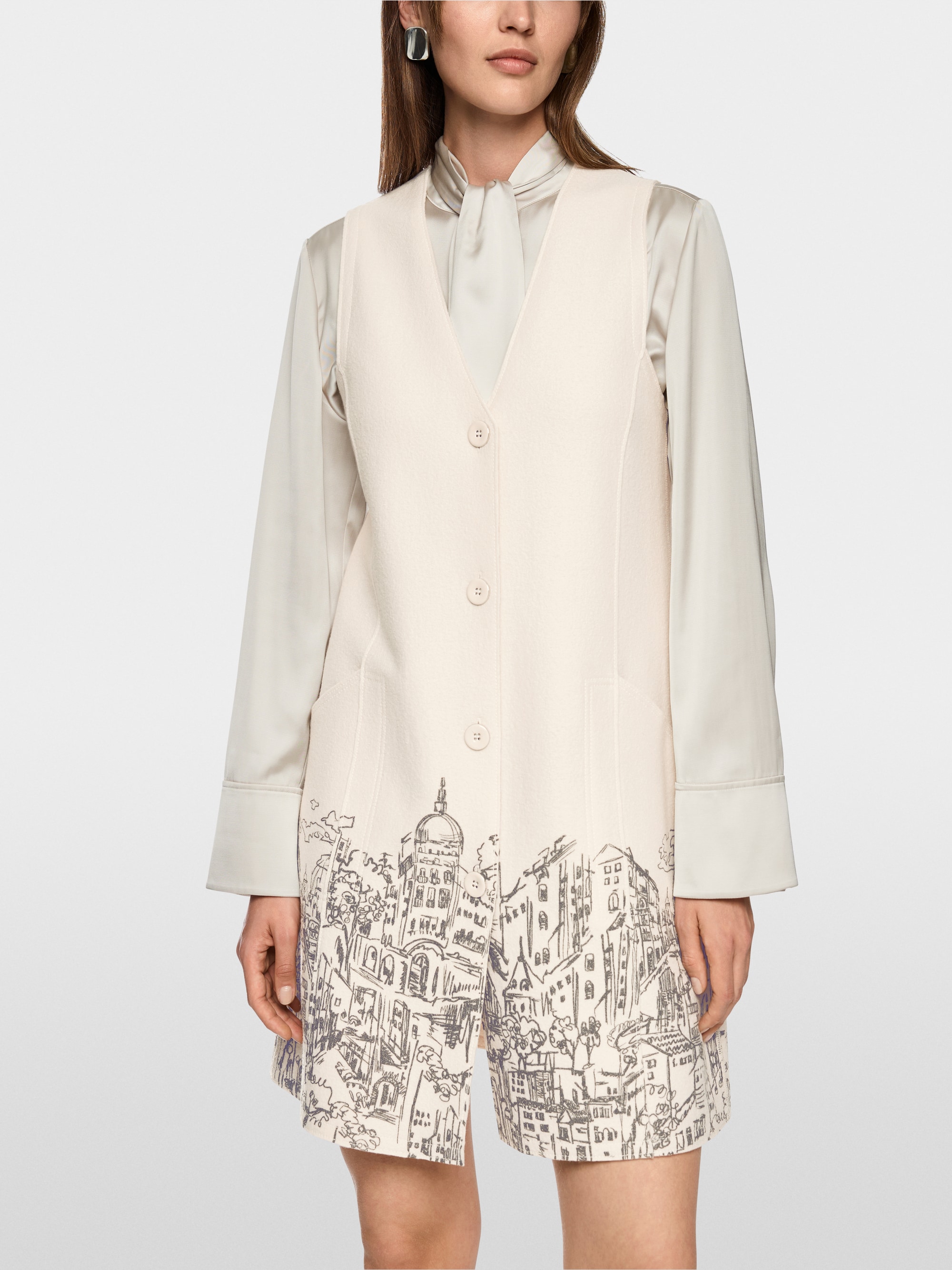 Robe en laine bouillie Knitted in Germany