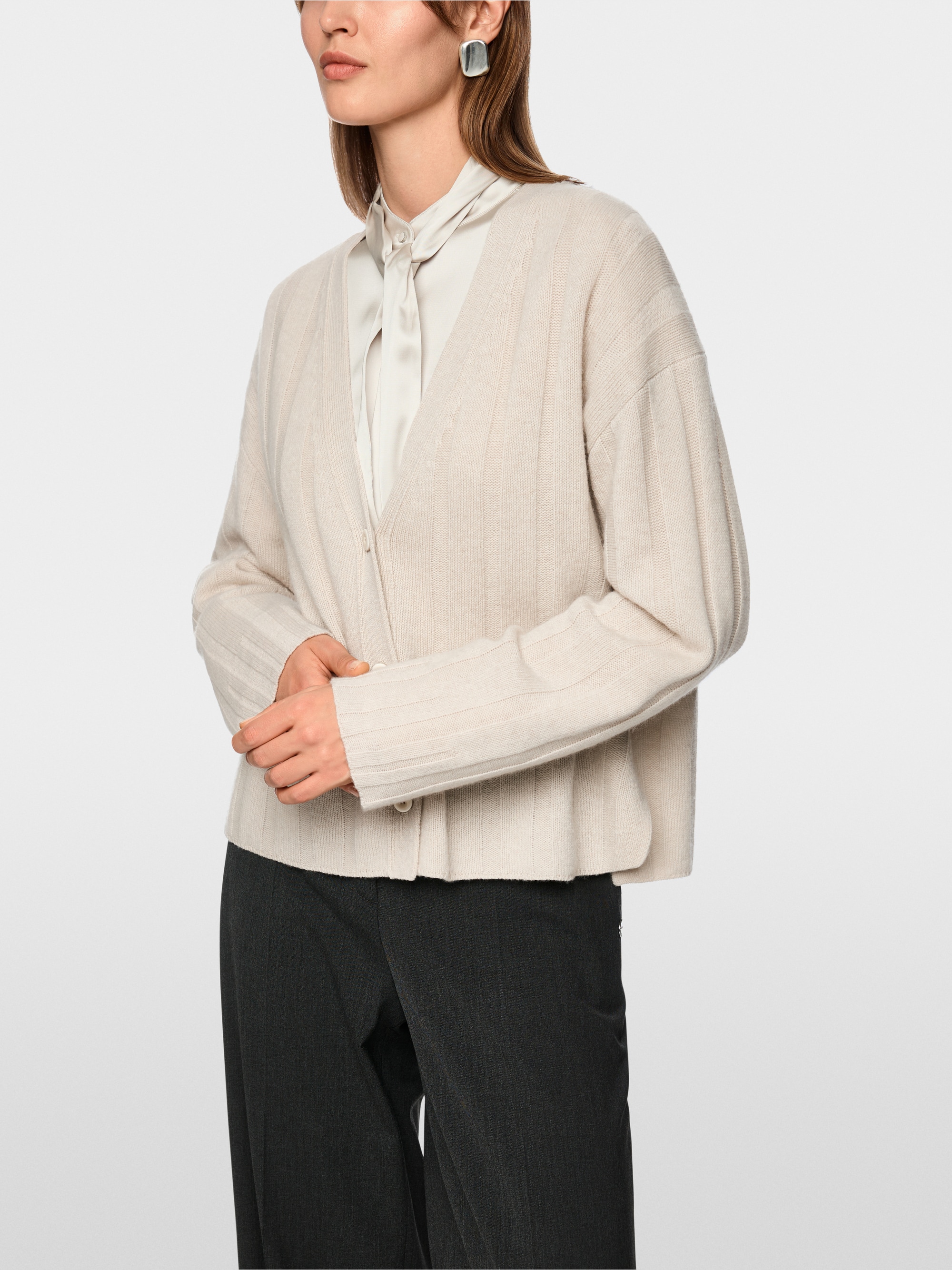 Zachte cardigan “Rethink Together”
