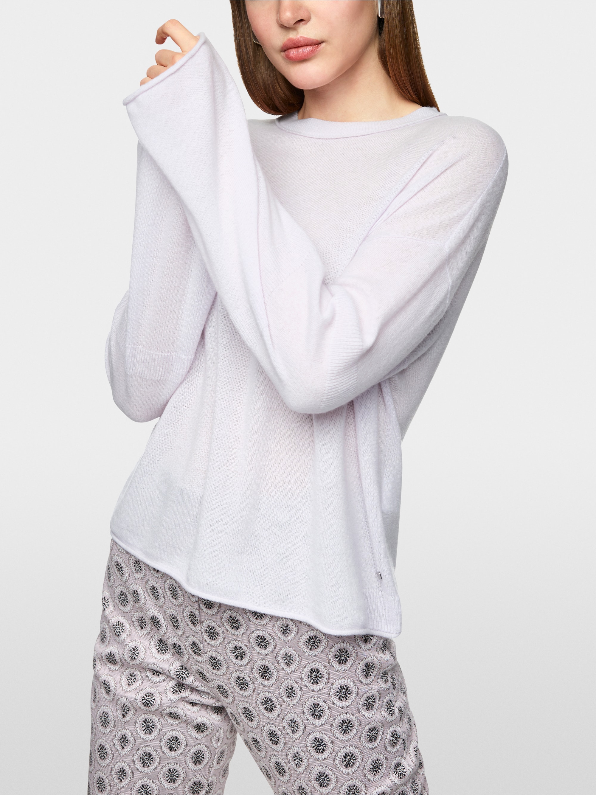 Lässiger Kaschmirpullover