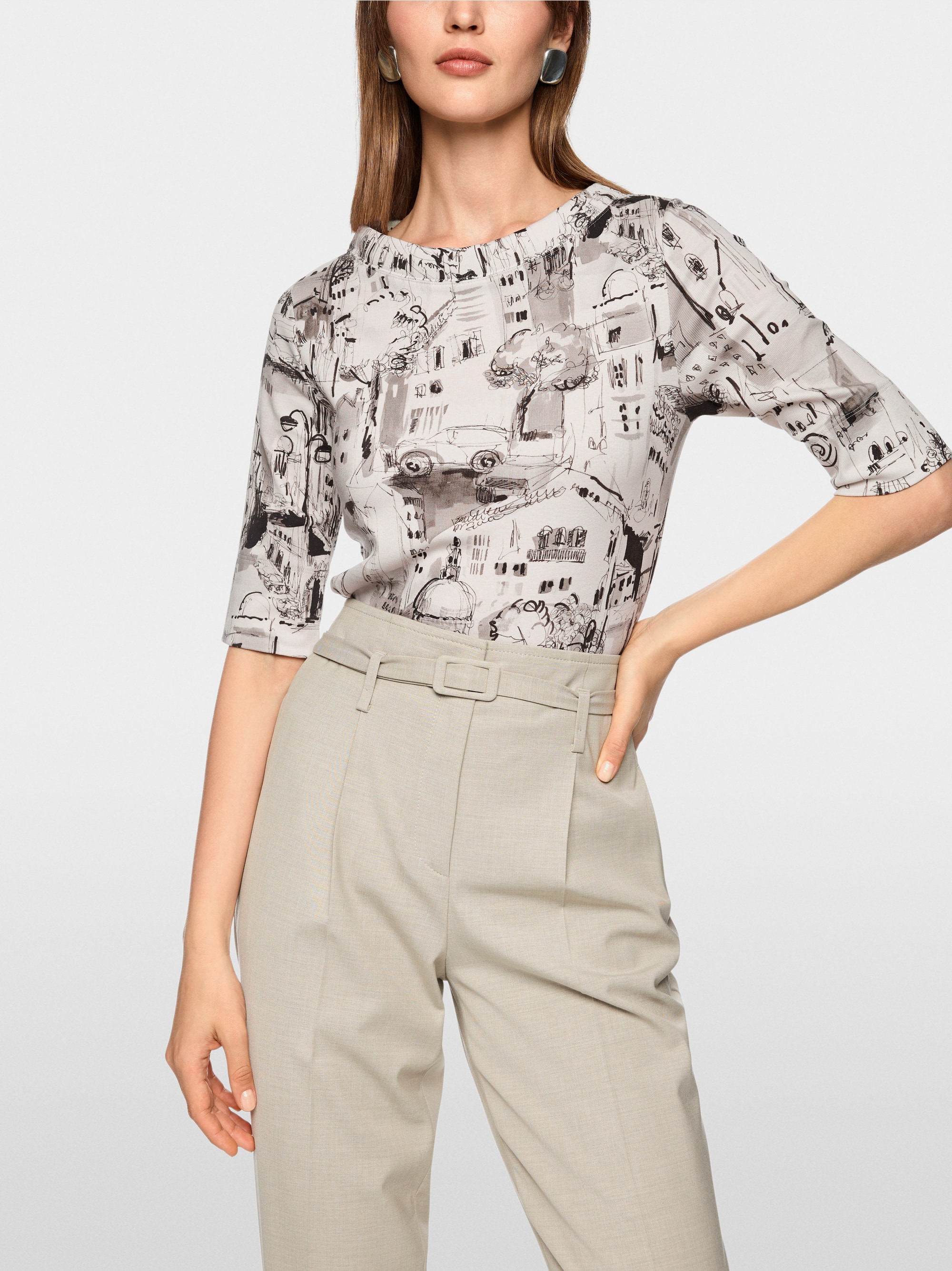 Shirt mit CITY-Motiv