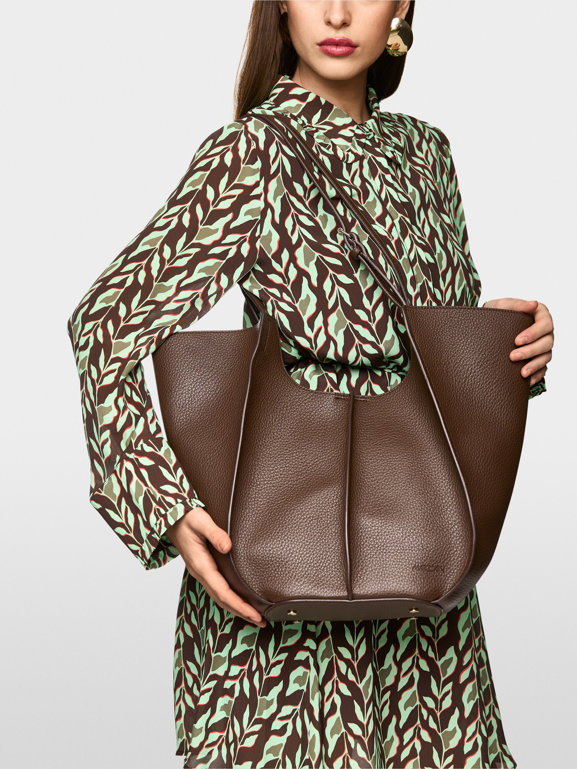 Shopper aus Kunstleder