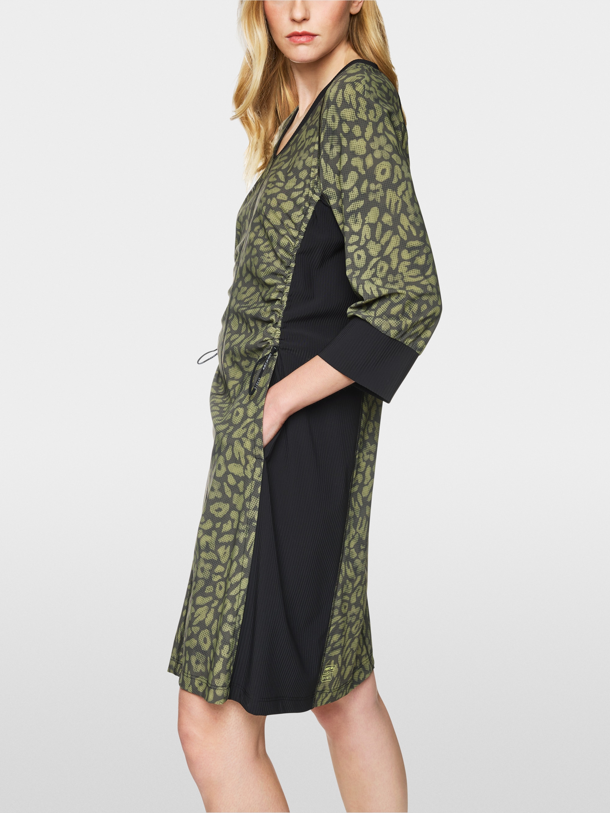 Robe sportive à imprimé léopard