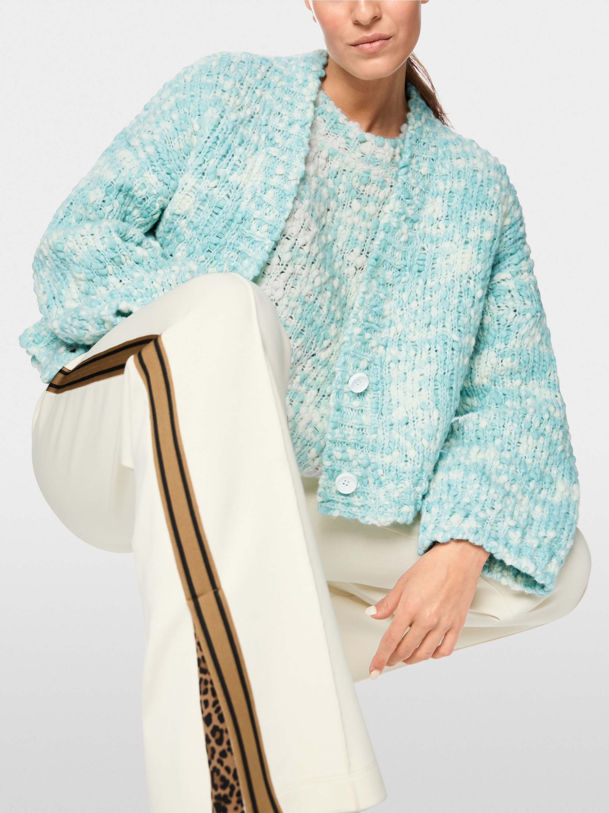 Knitted in Germany chunky cardigan