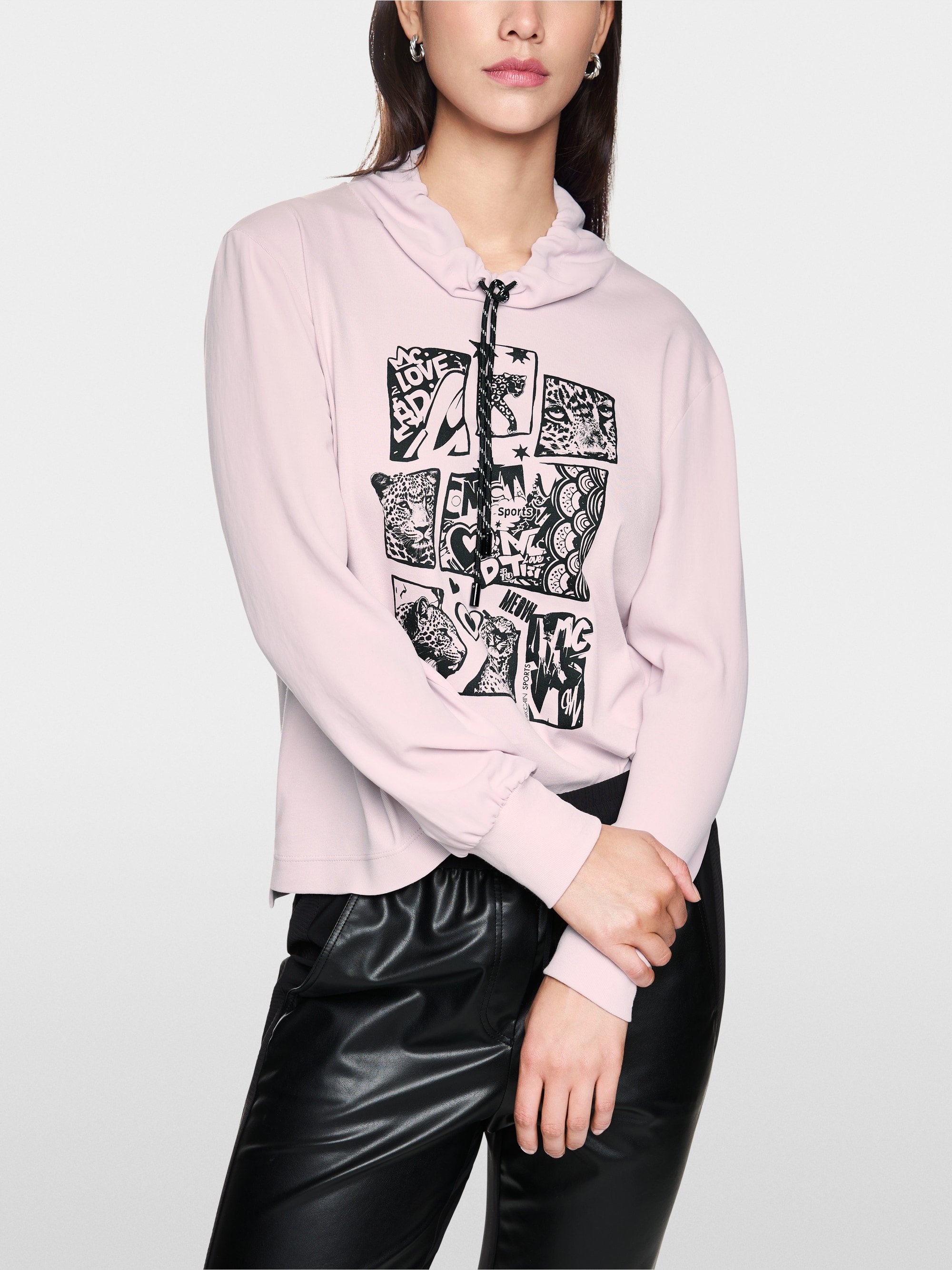 Blouse met opdruk