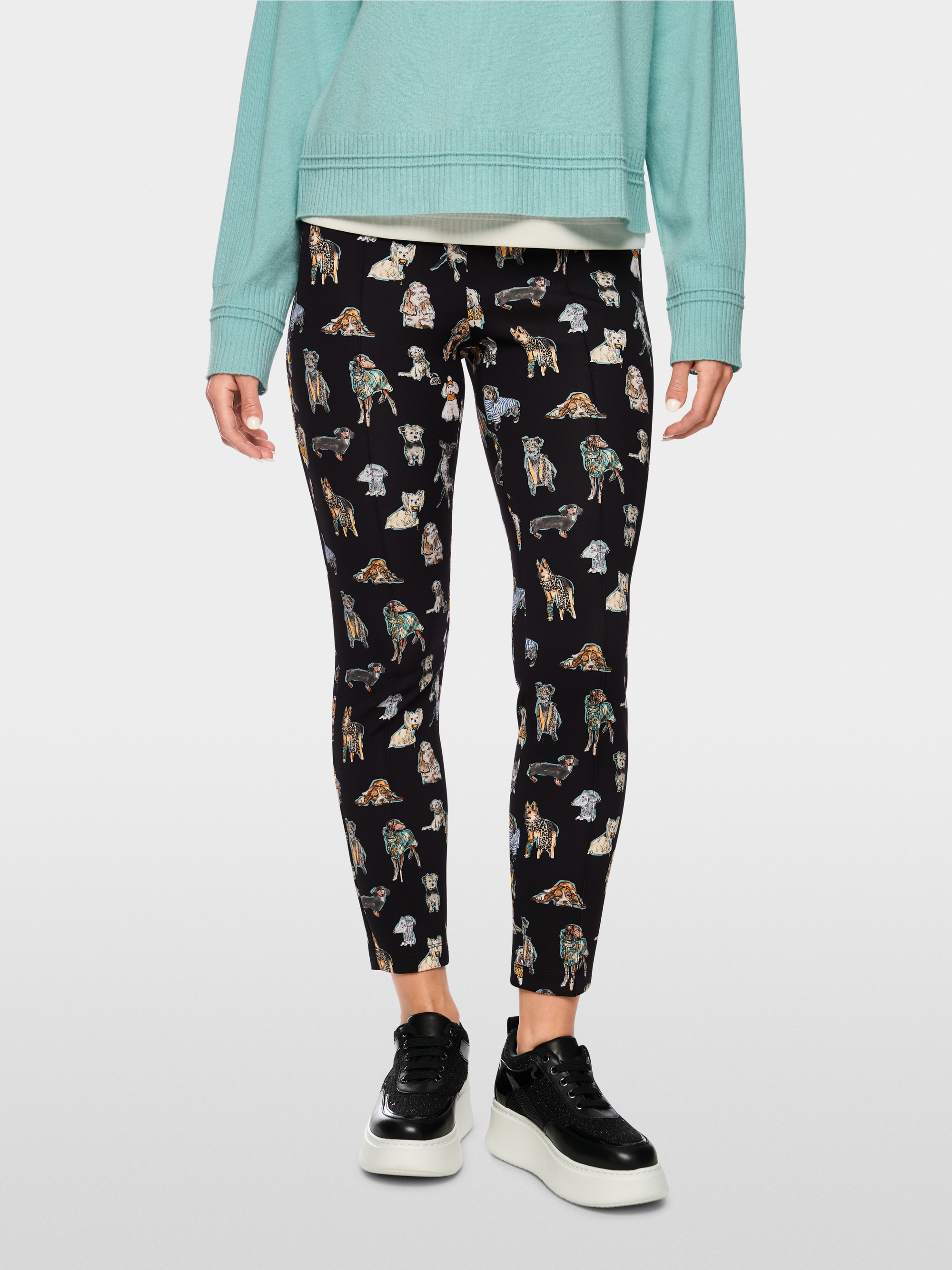 7/8-broek SOFIA met elastische band