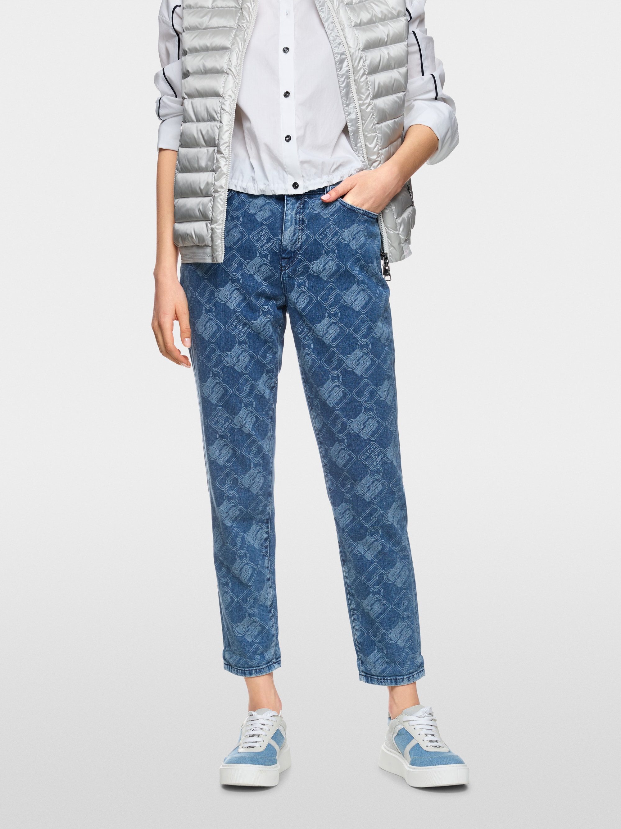 RIAD Rethink Together high-waist jeans