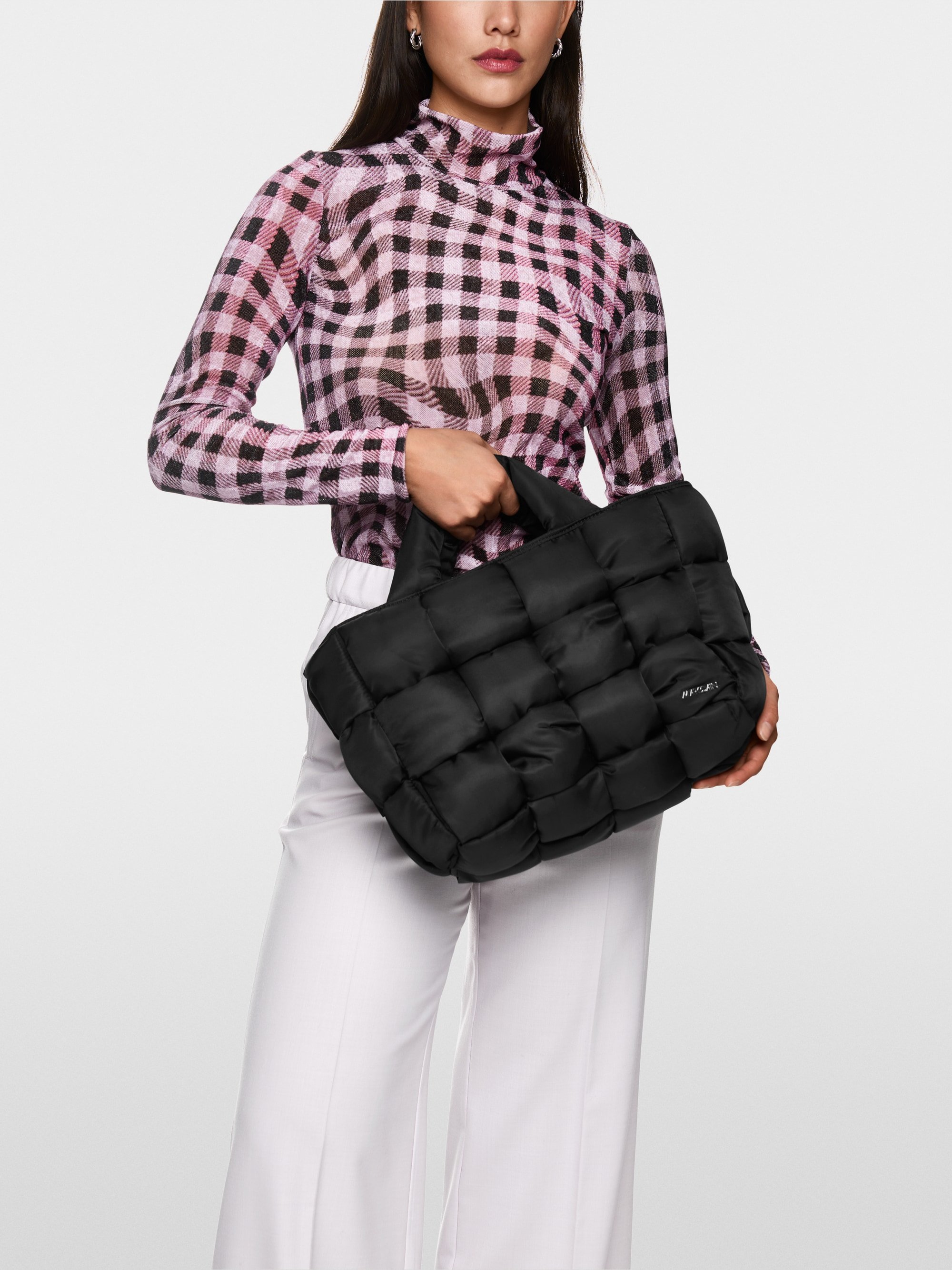 Wattierte Handtasche