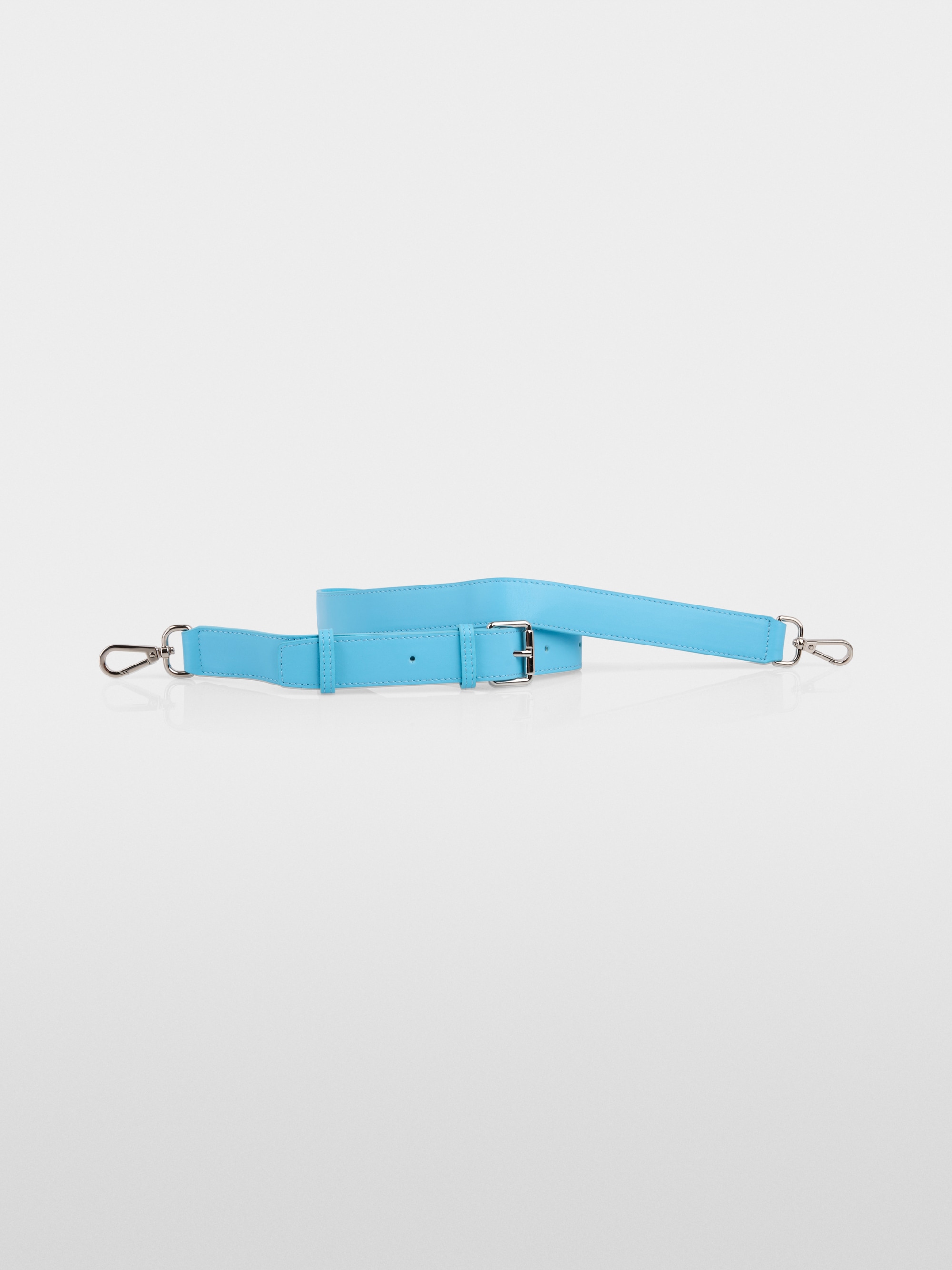 Faux leather shoulder bag