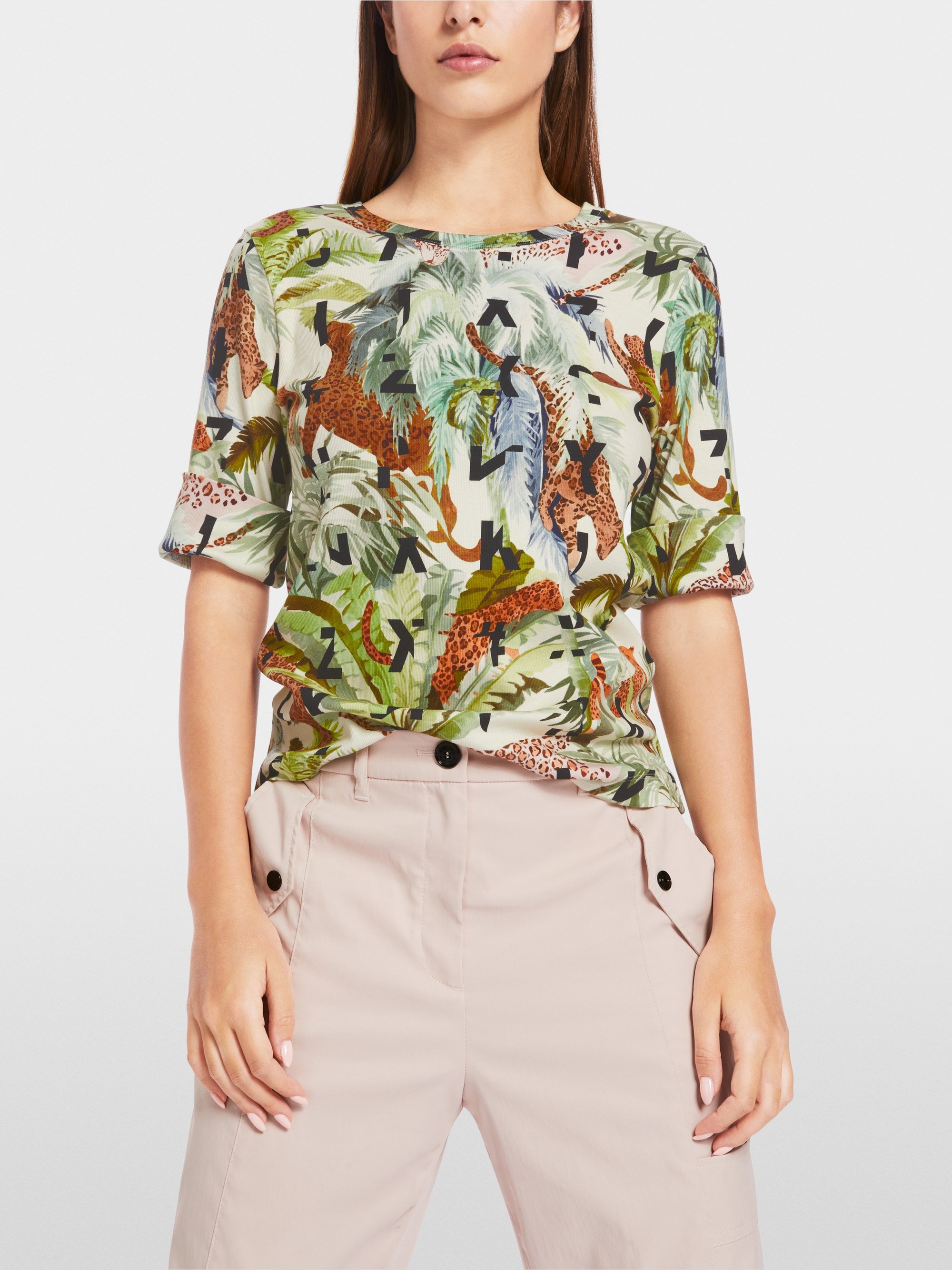 T-shirt met all-over print