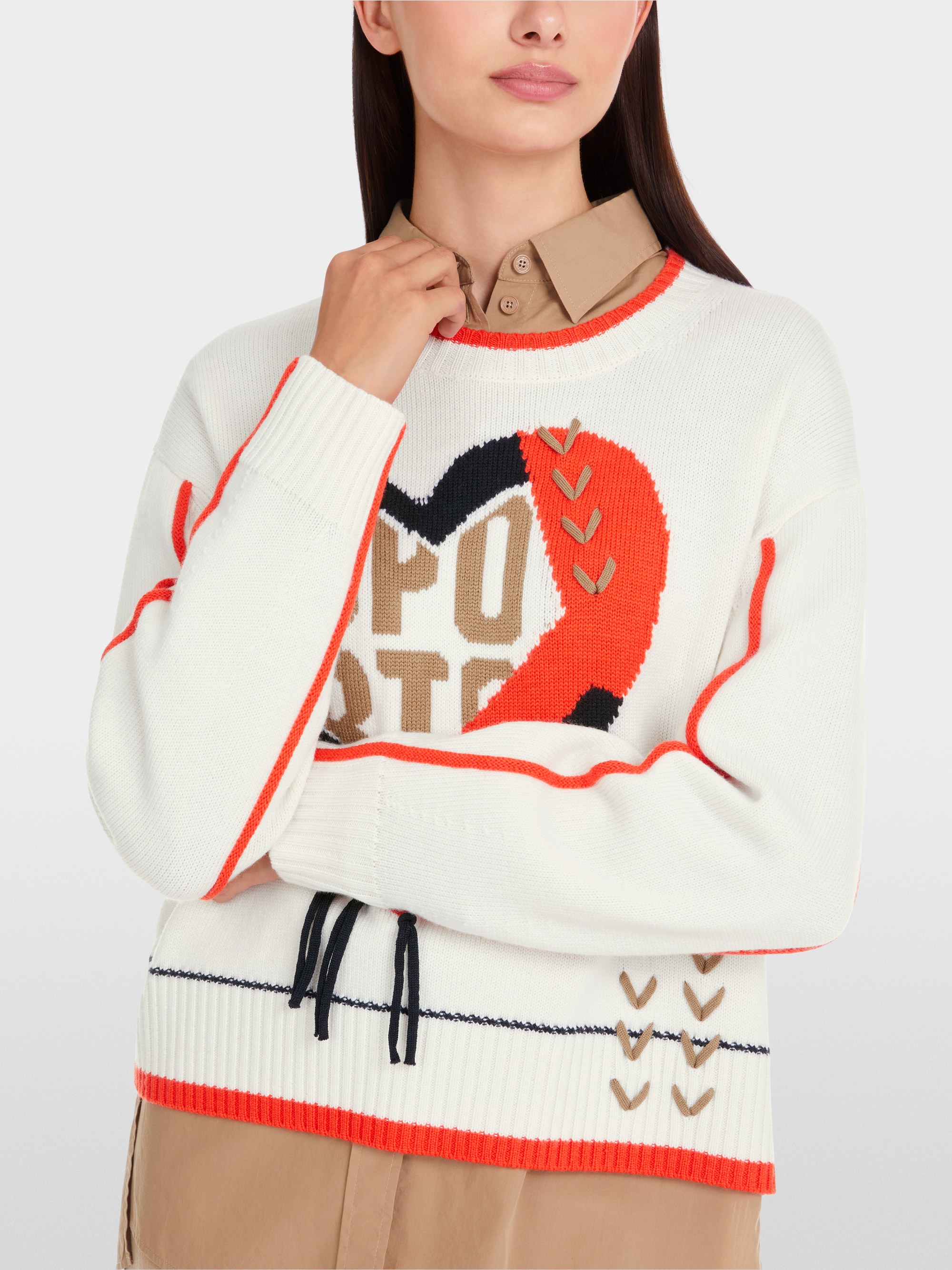 Sweater aus reiner Wolle