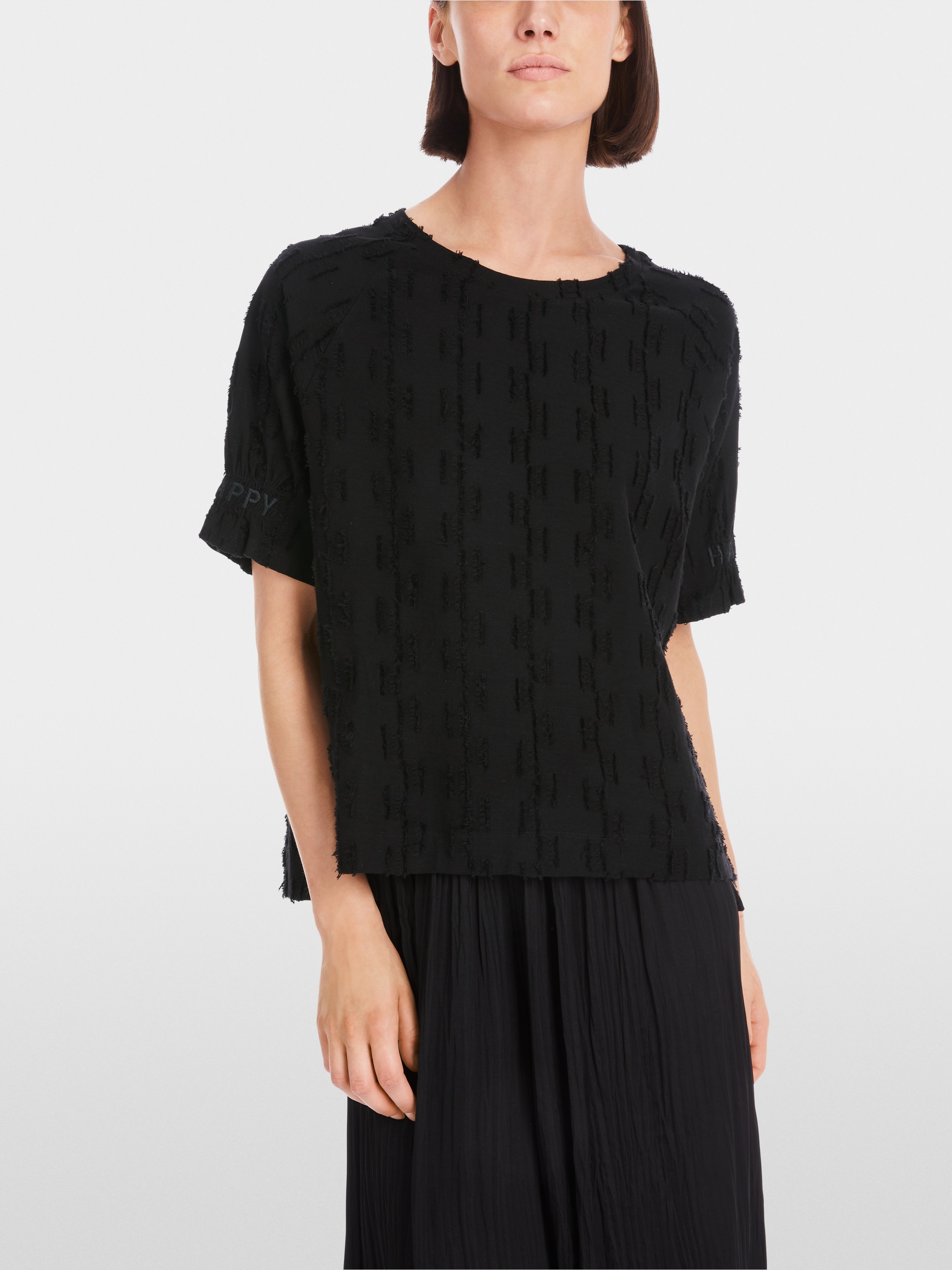 T-shirt in textured design
