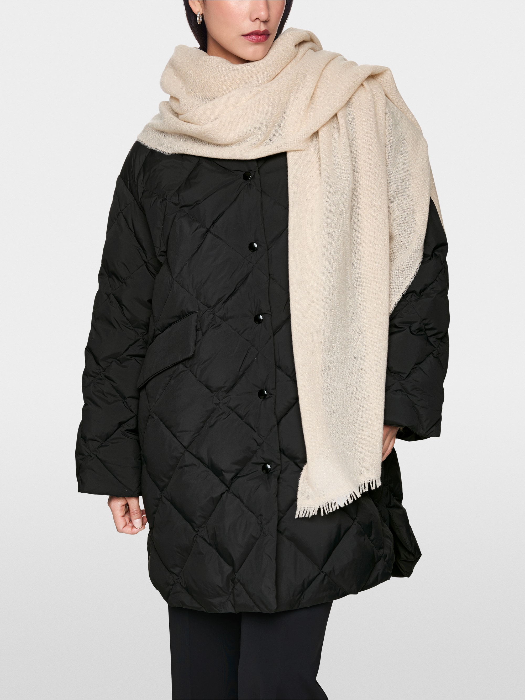 Manteau matelassé réversible