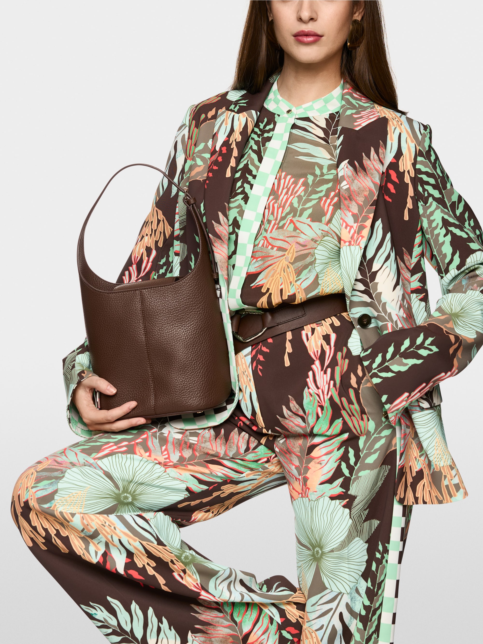 Henkeltasche aus Kunstleder