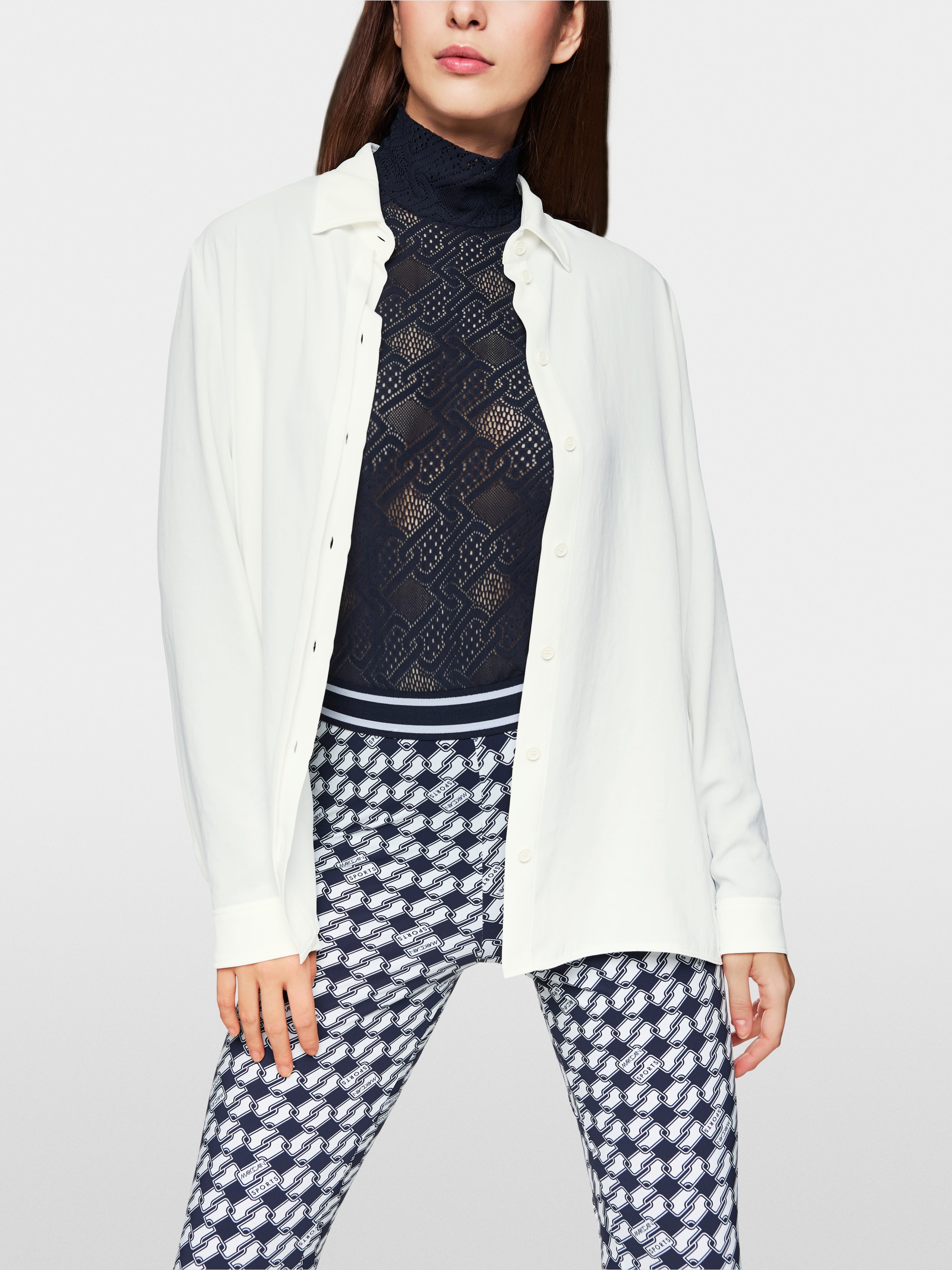 Stylische Business Bluse