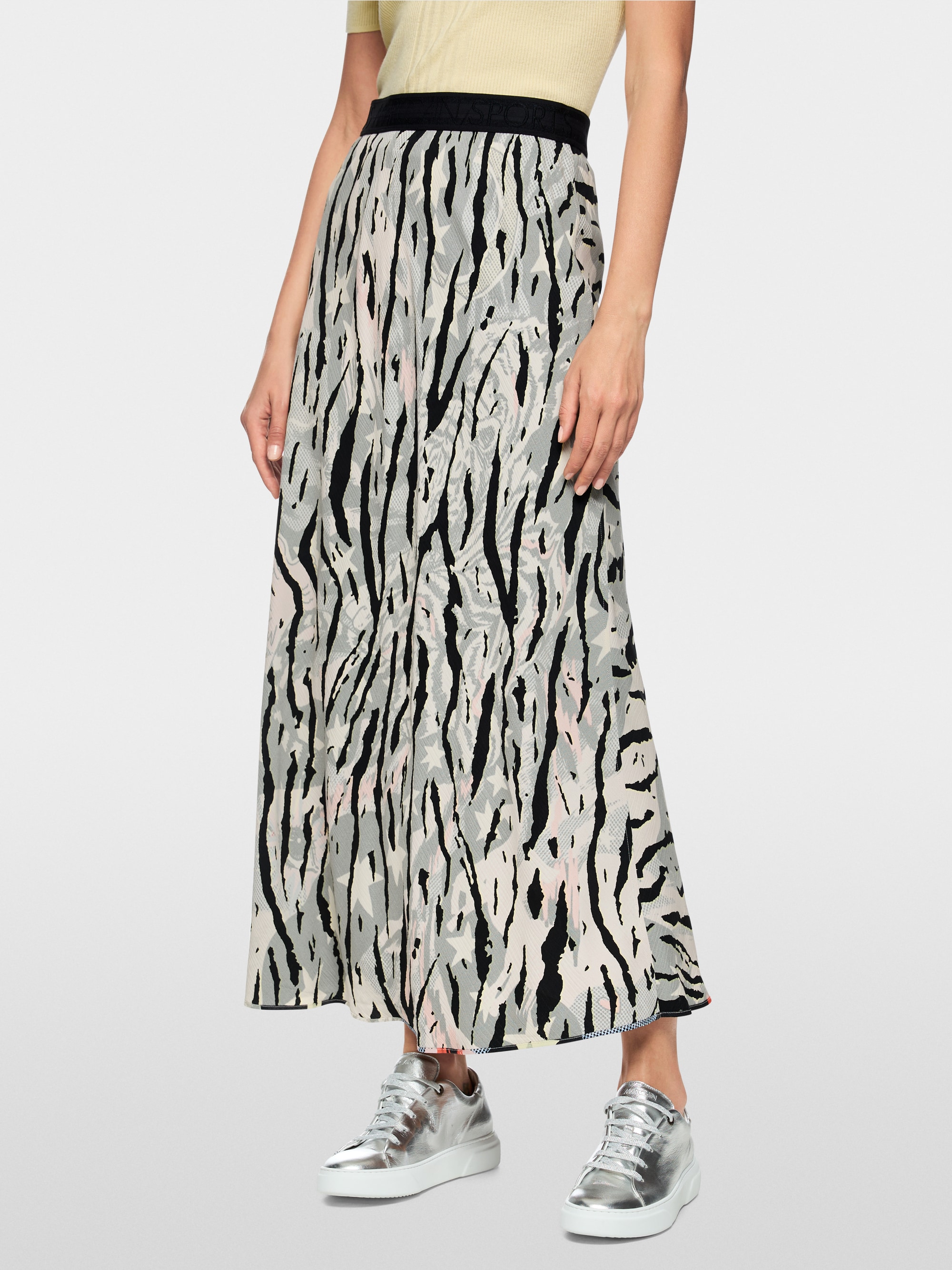 Jupe réversible avec imprimé