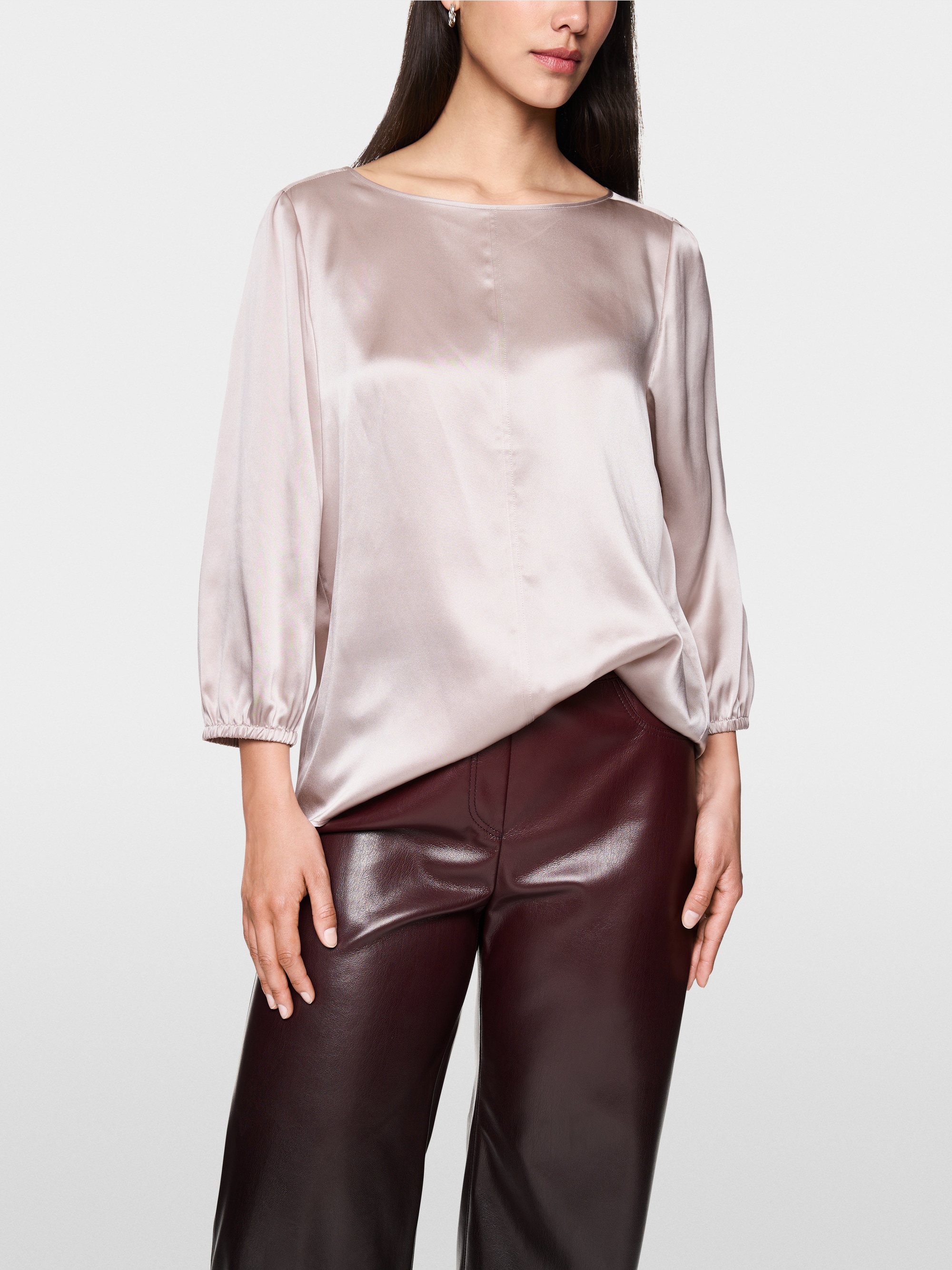 Blouse en soie ample