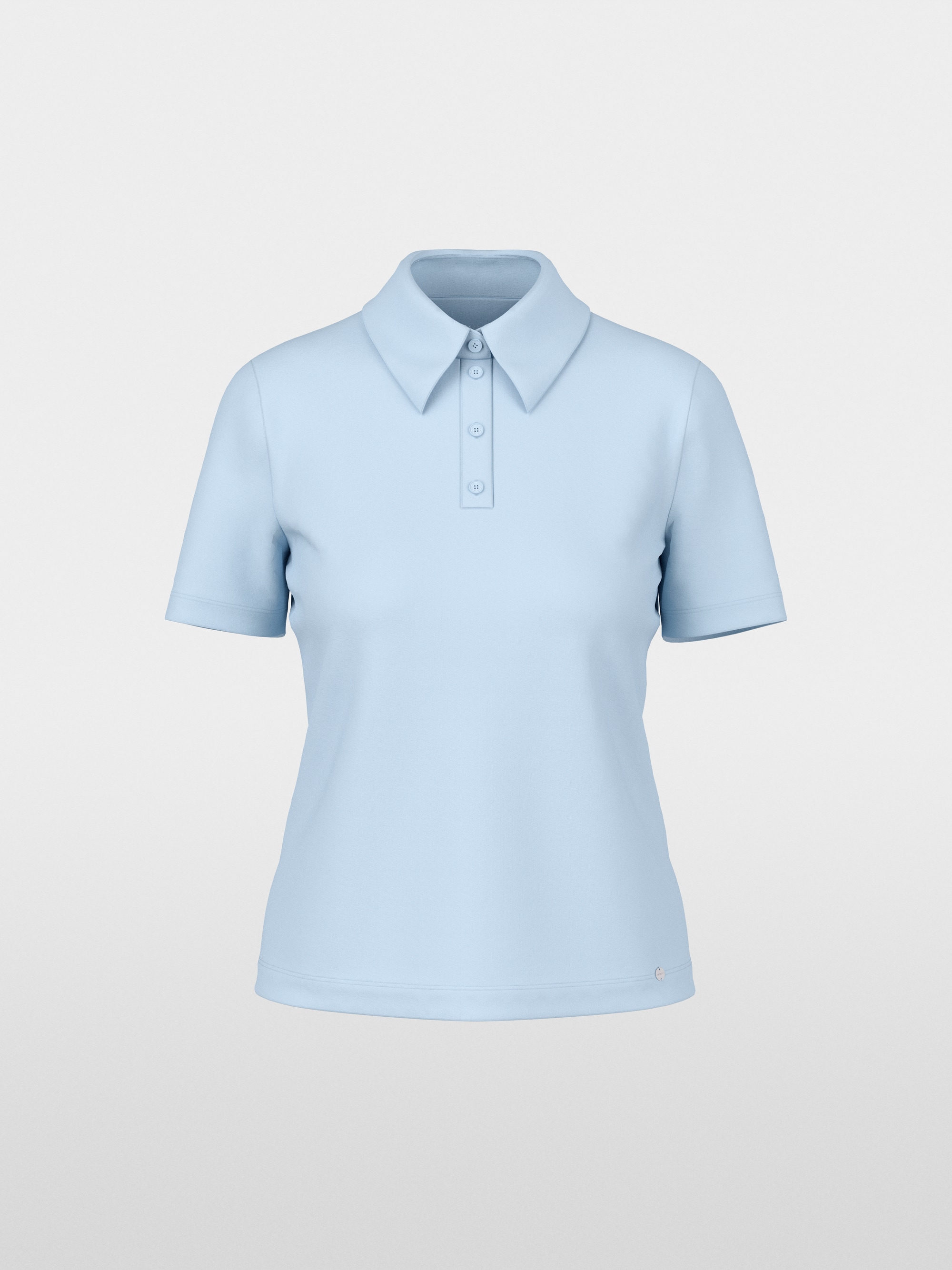 Polo en coton stretch