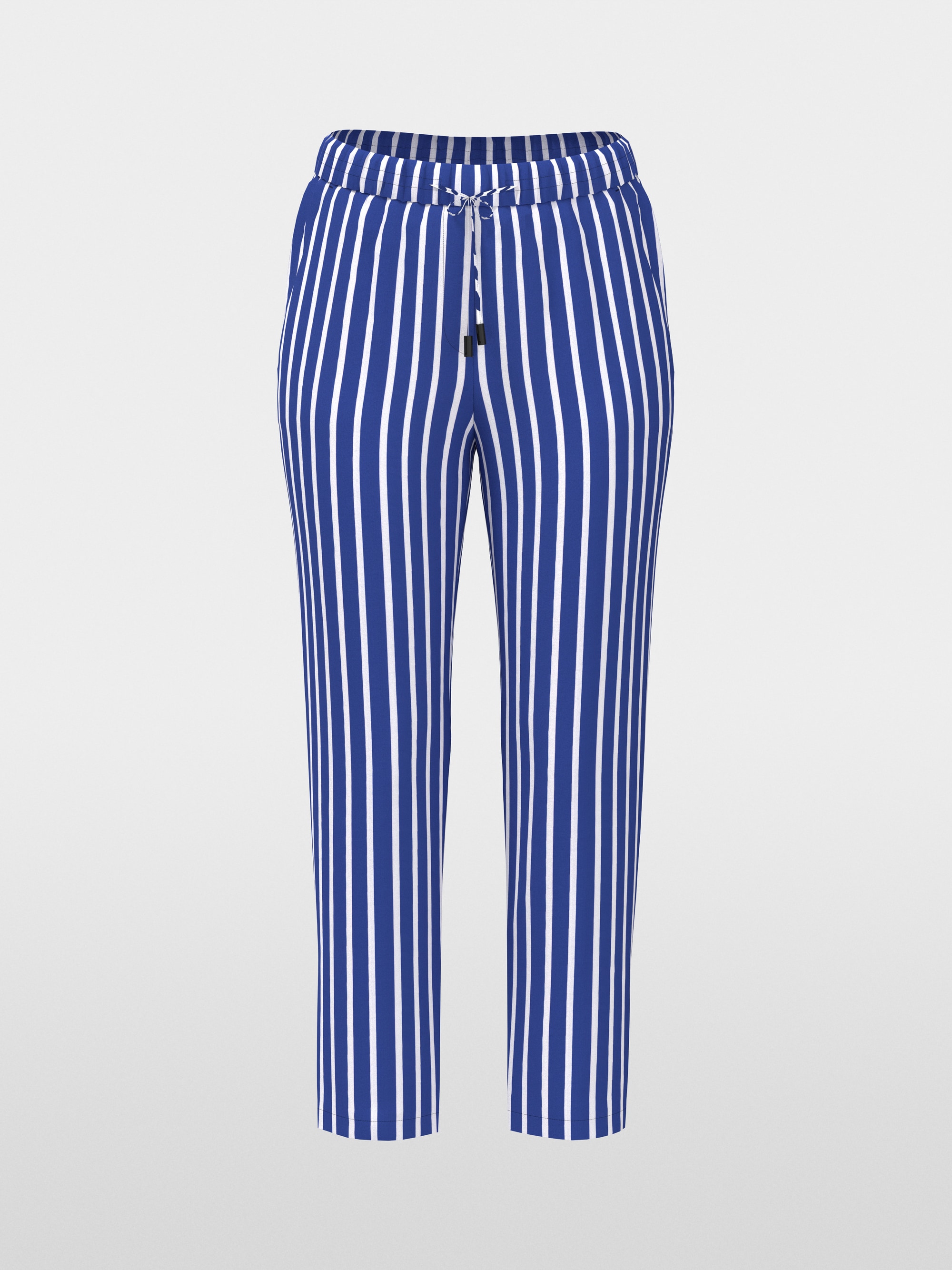 RHODOS striped pull-on trousers