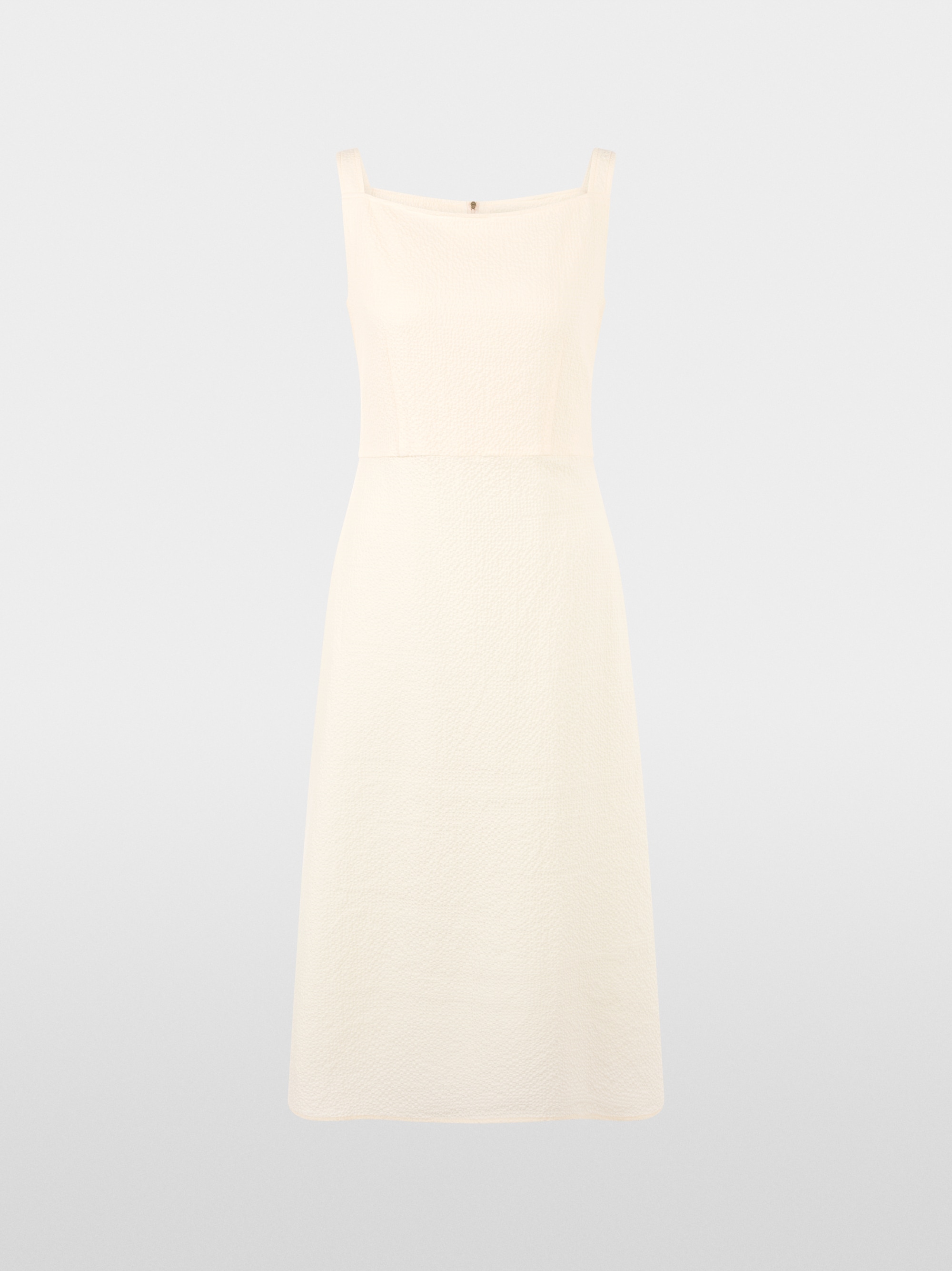 Strappy dress with textured pattern