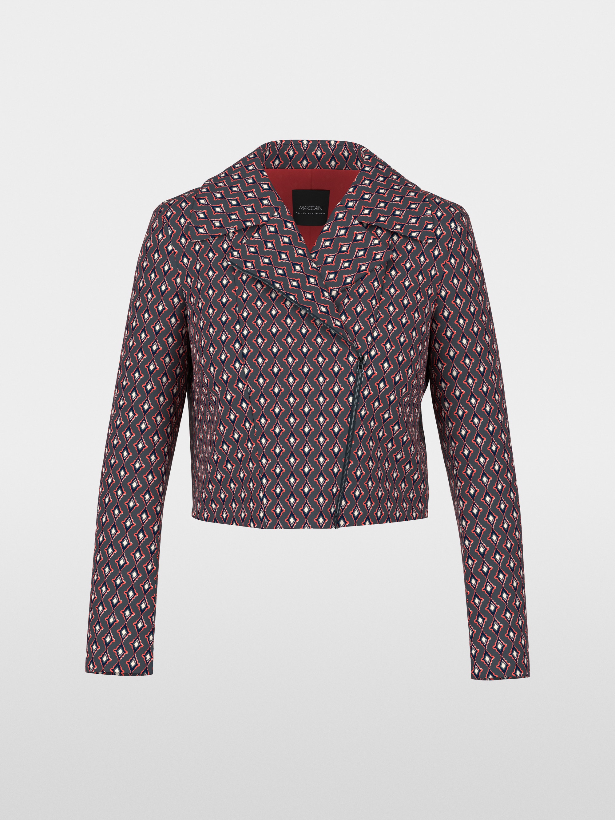 Jacke aus Scuba-Jersey