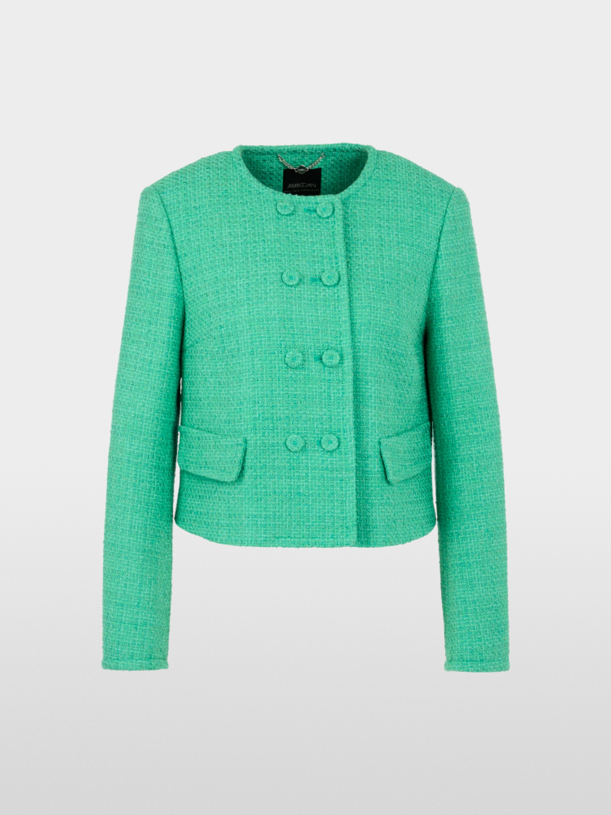 Cotton blend couture jacket