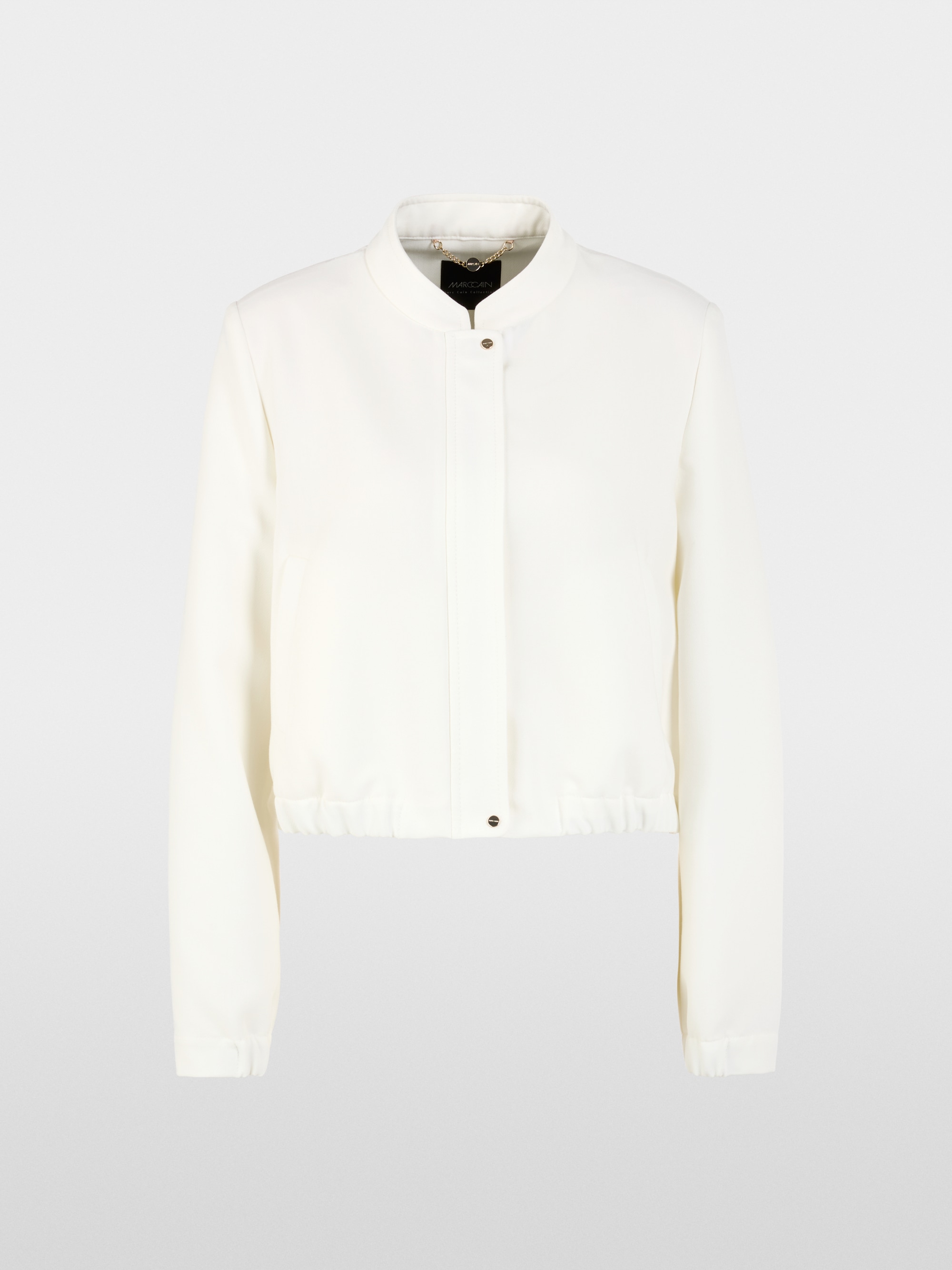 Veste à col montant et fermeture éclair