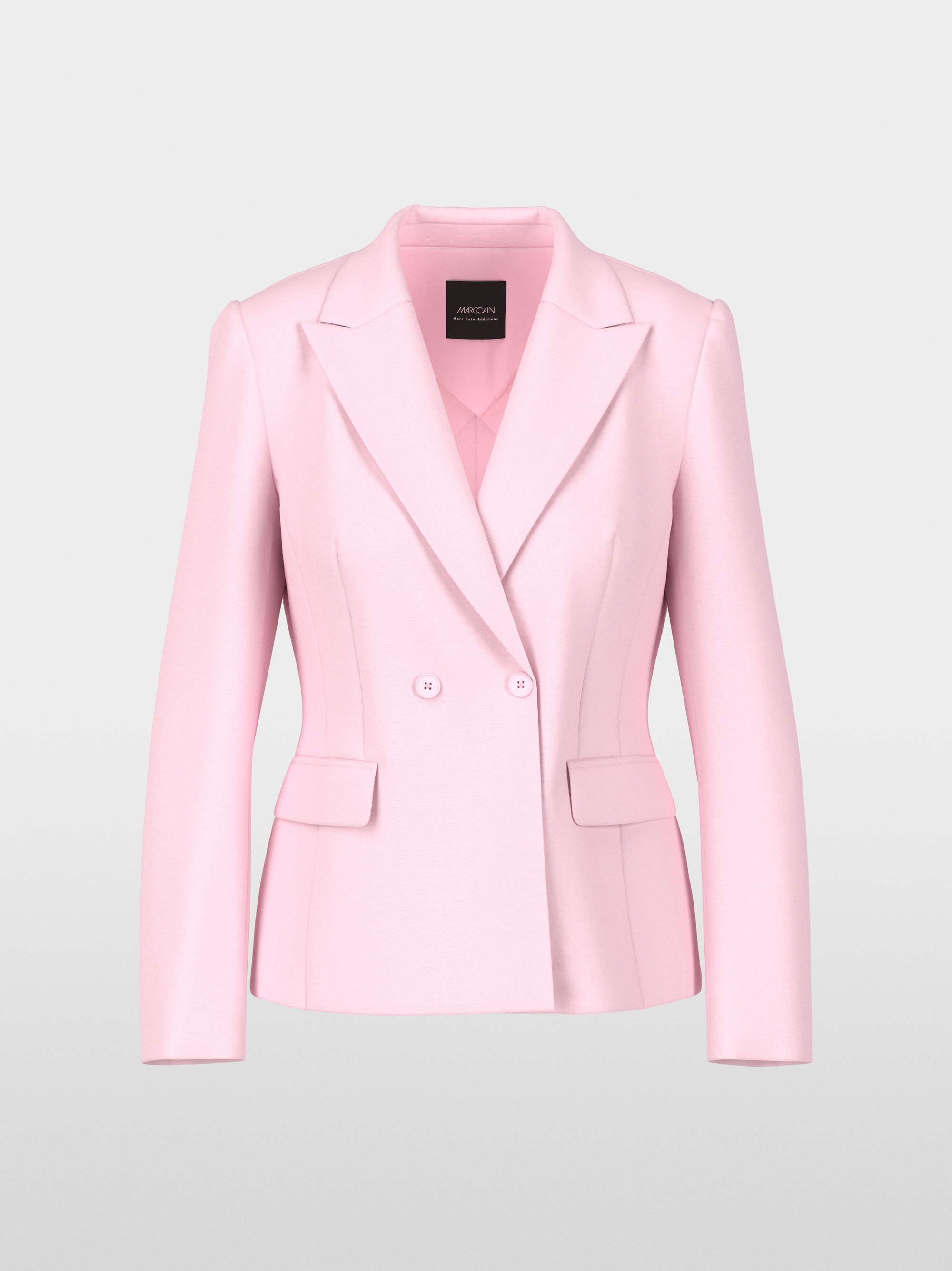 Blazer cintré en viscose stretch