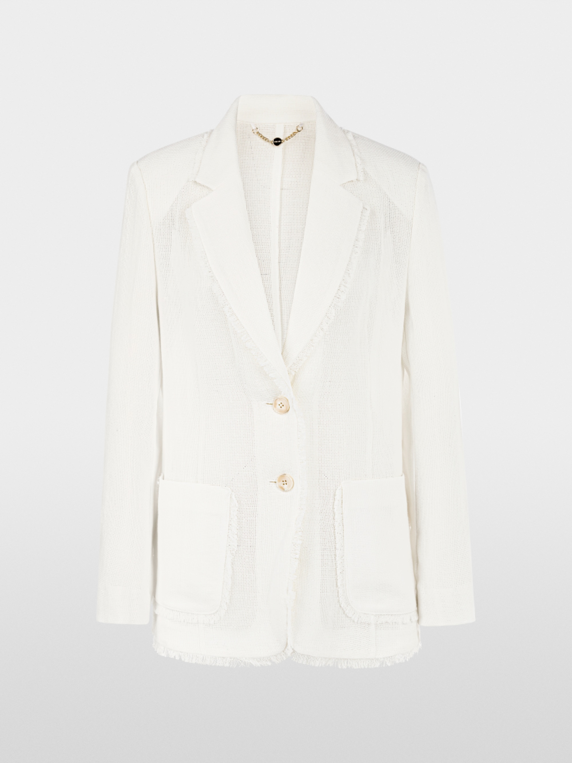 Summer blazer made of linen and viscose