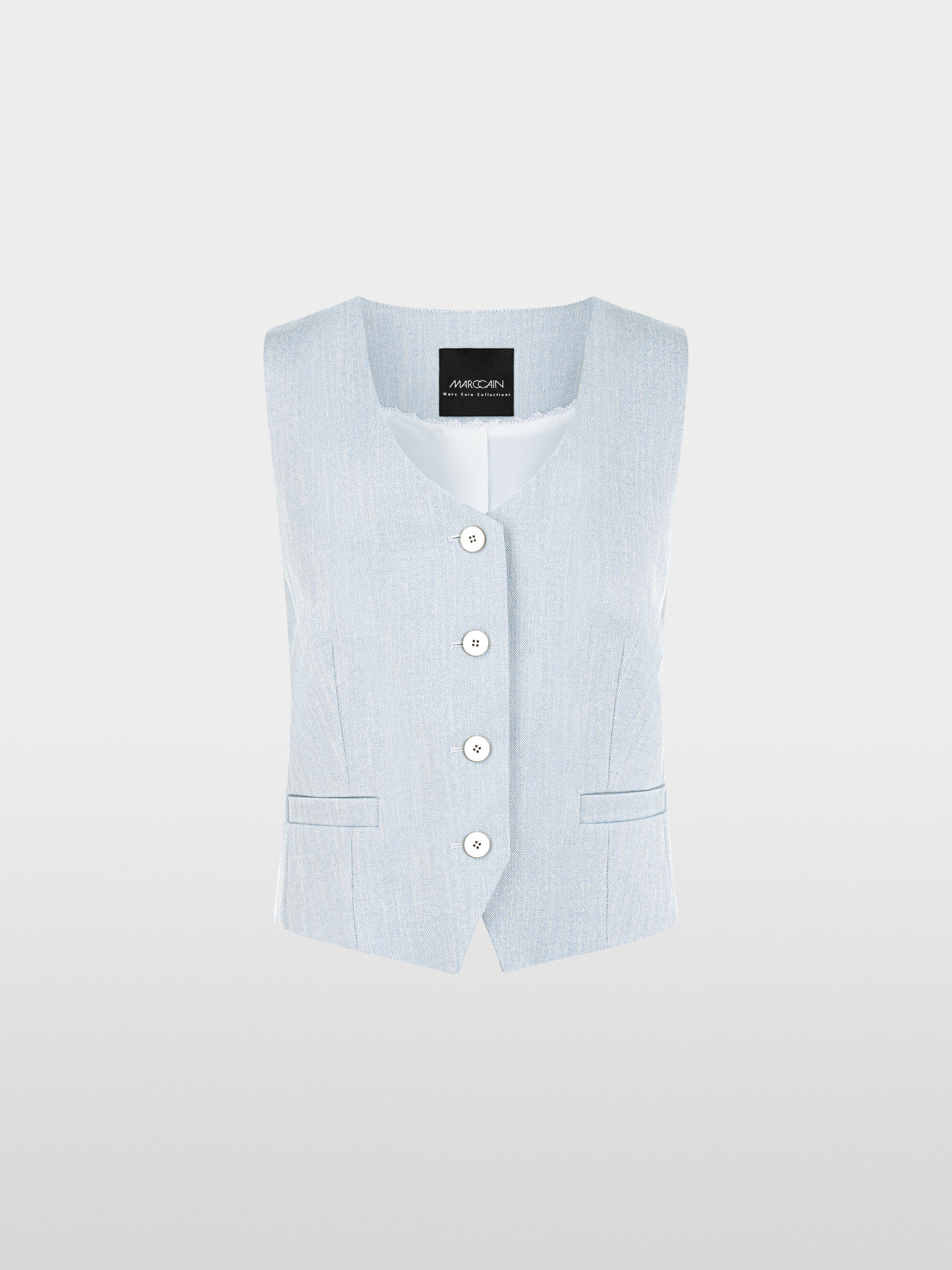 Gilet élégant cintré