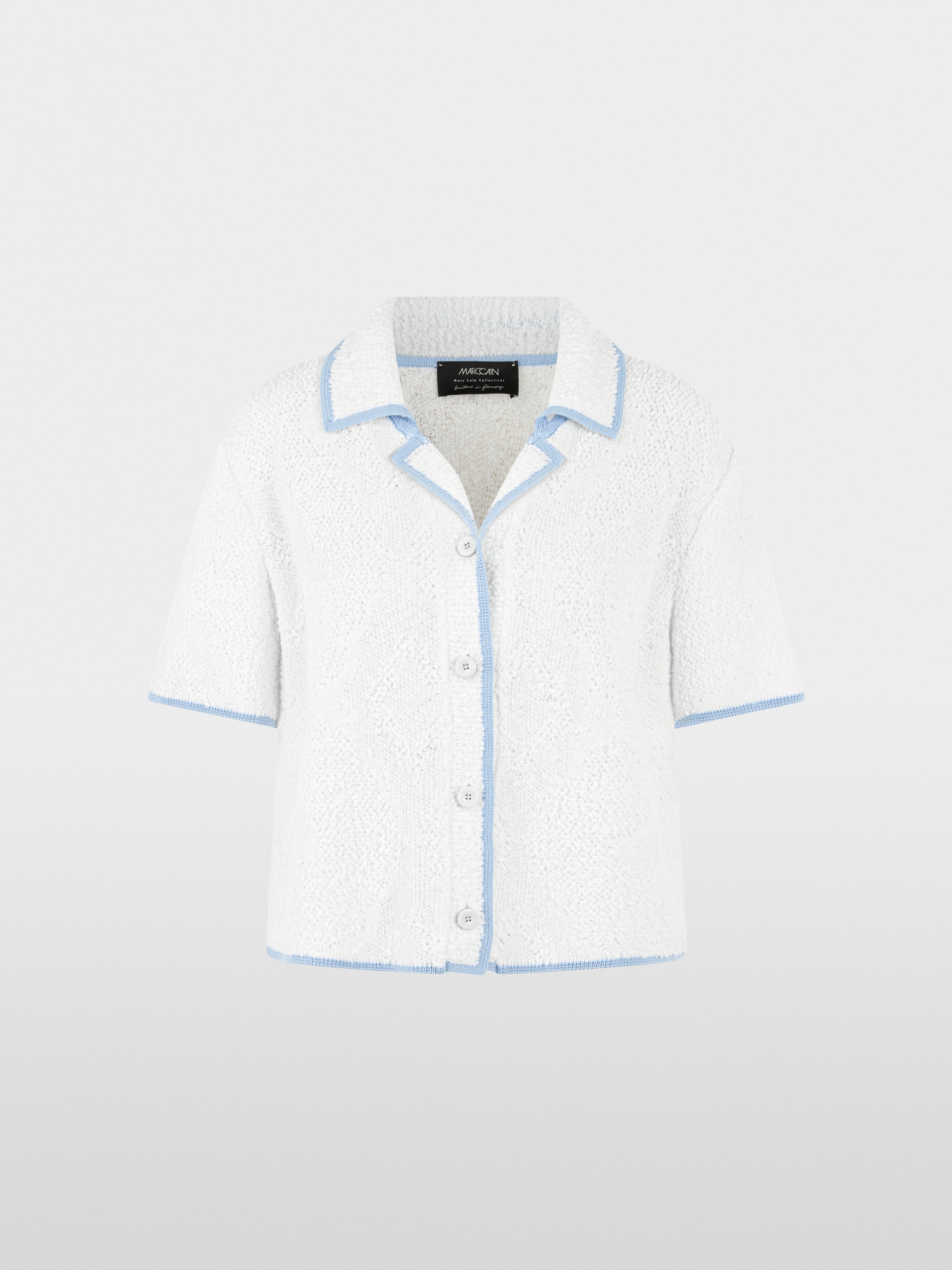 Cardigan à manches courtes « Knitted in Germany »