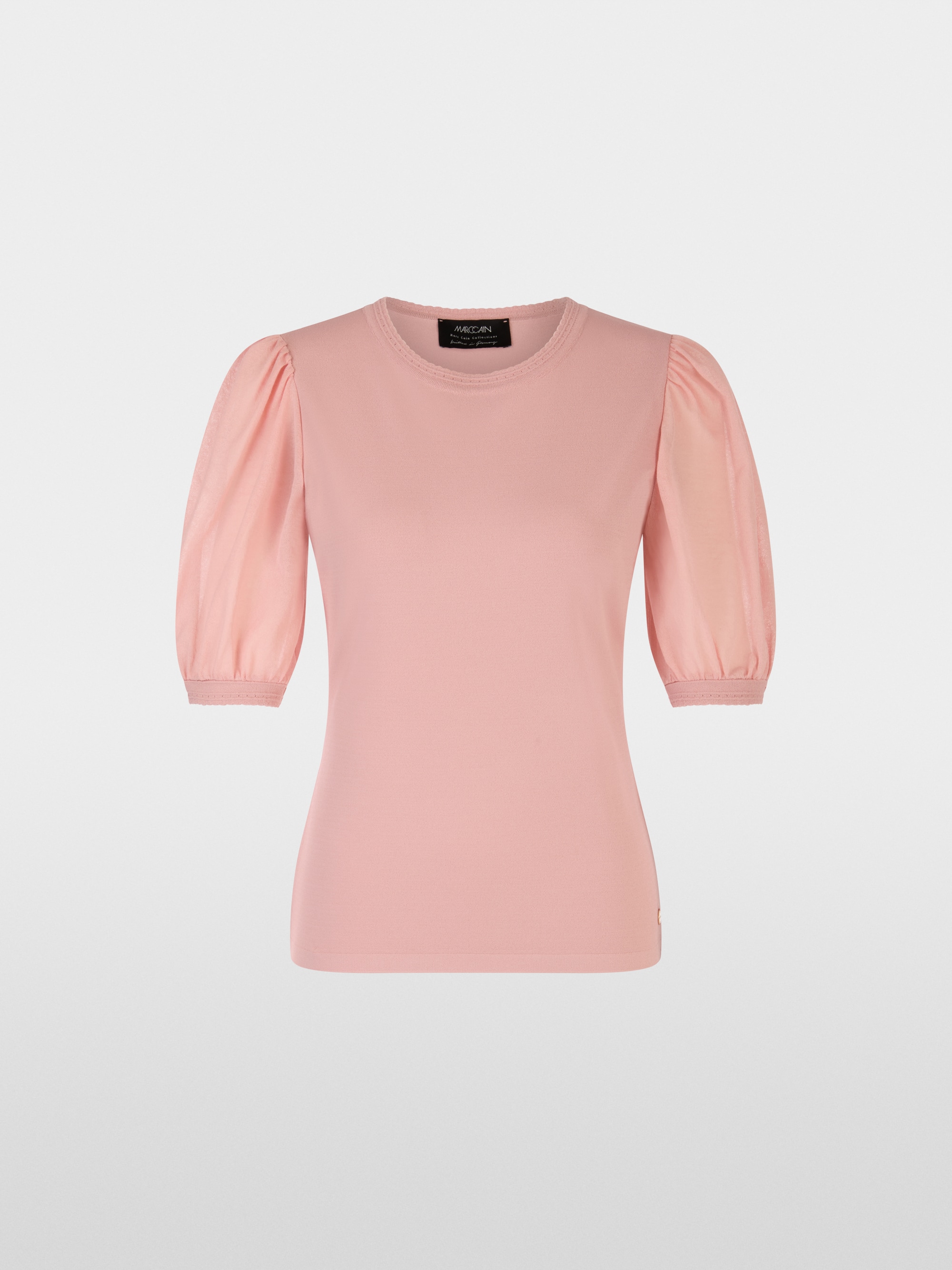 Pull à manches courtes « Knitted in Germany »