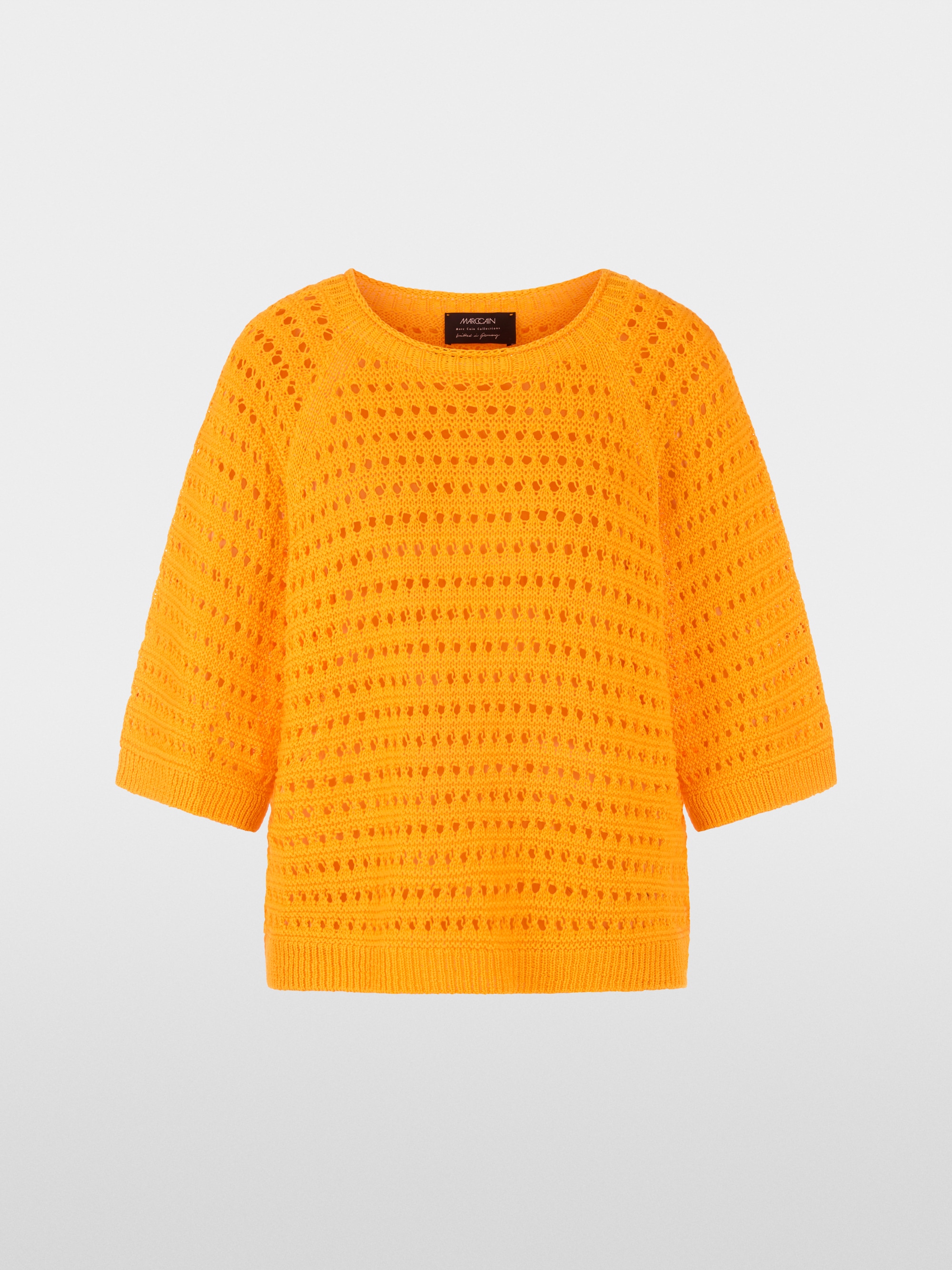 ‘Knitted in Germany’ knitted jumper