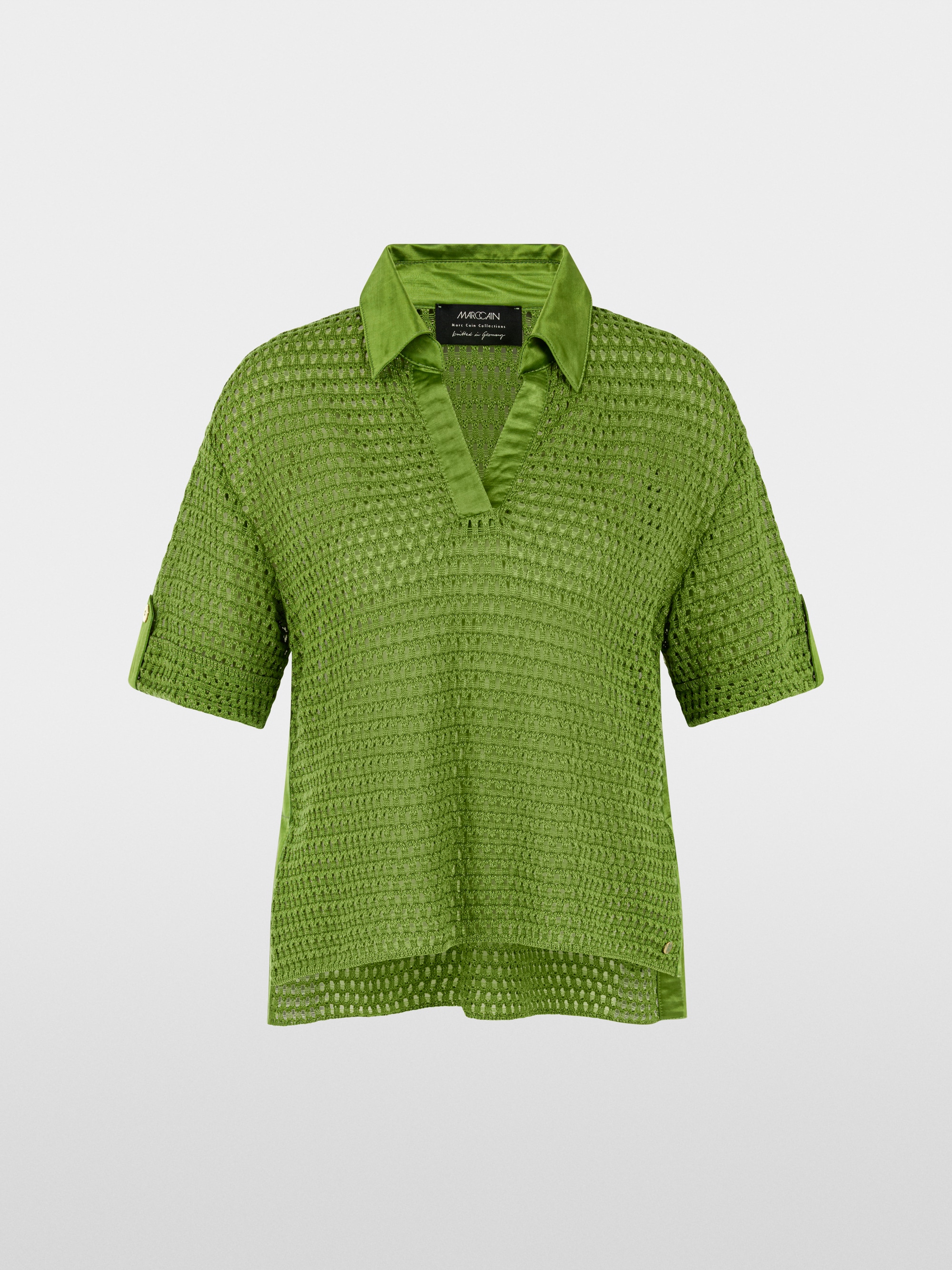 ‘Rethink Together’ openwork sweater