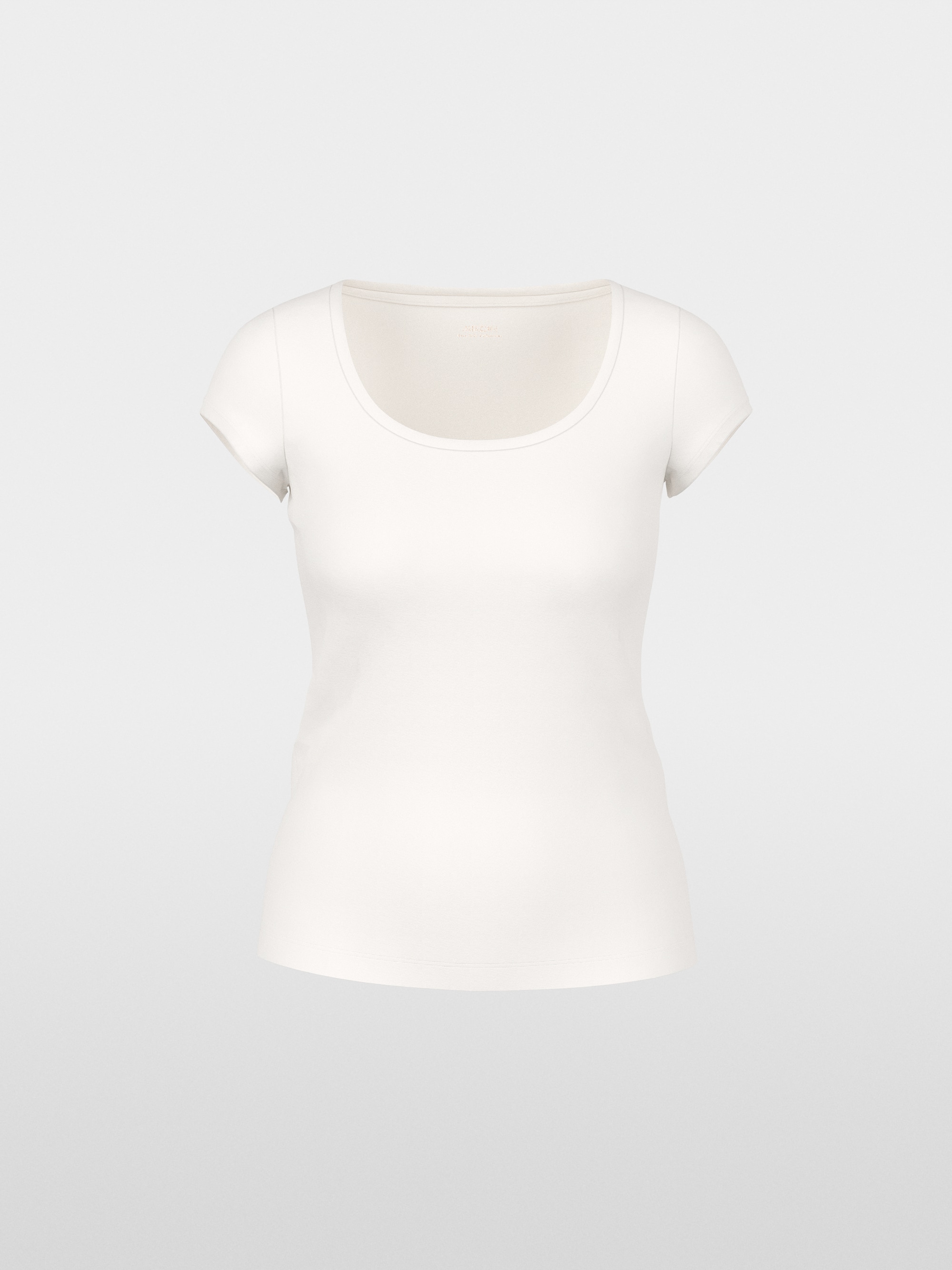 Basic shirt made from stretch cotton