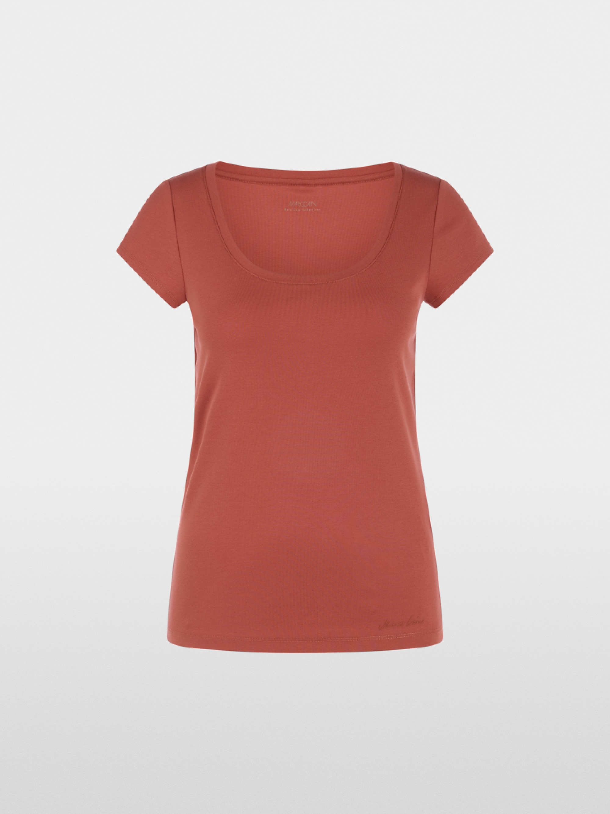 Basic shirt in stretch cotton